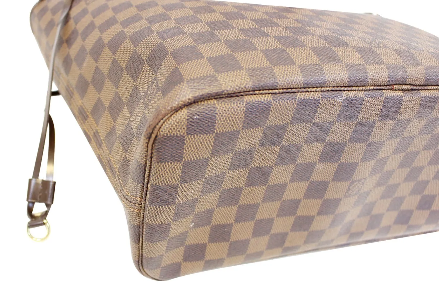 LOUIS VUITTON Damier Ebene Neverfull MM Tote Shoulder Bag
