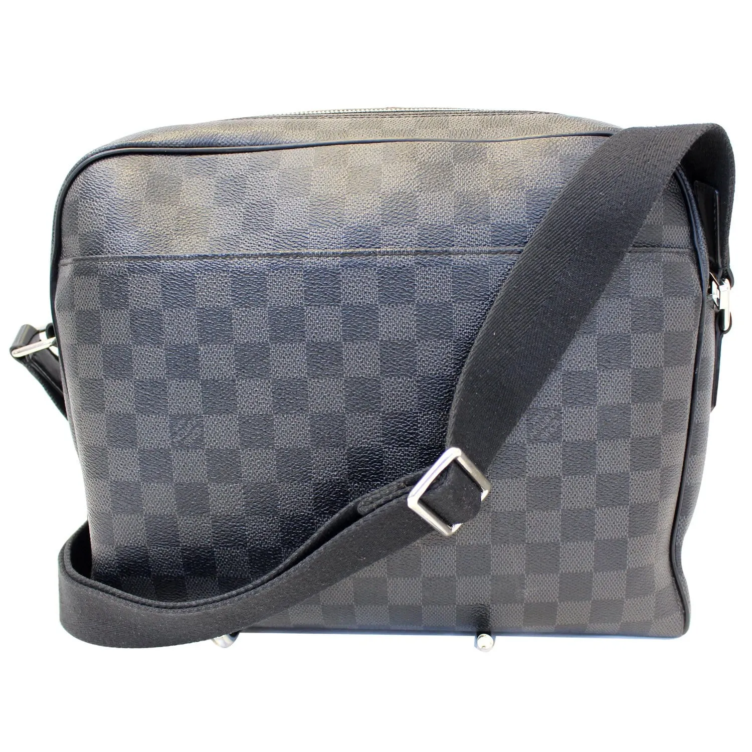 LOUIS VUITTON Dayton Reporter PM Damier Graphite Shoulder Bag