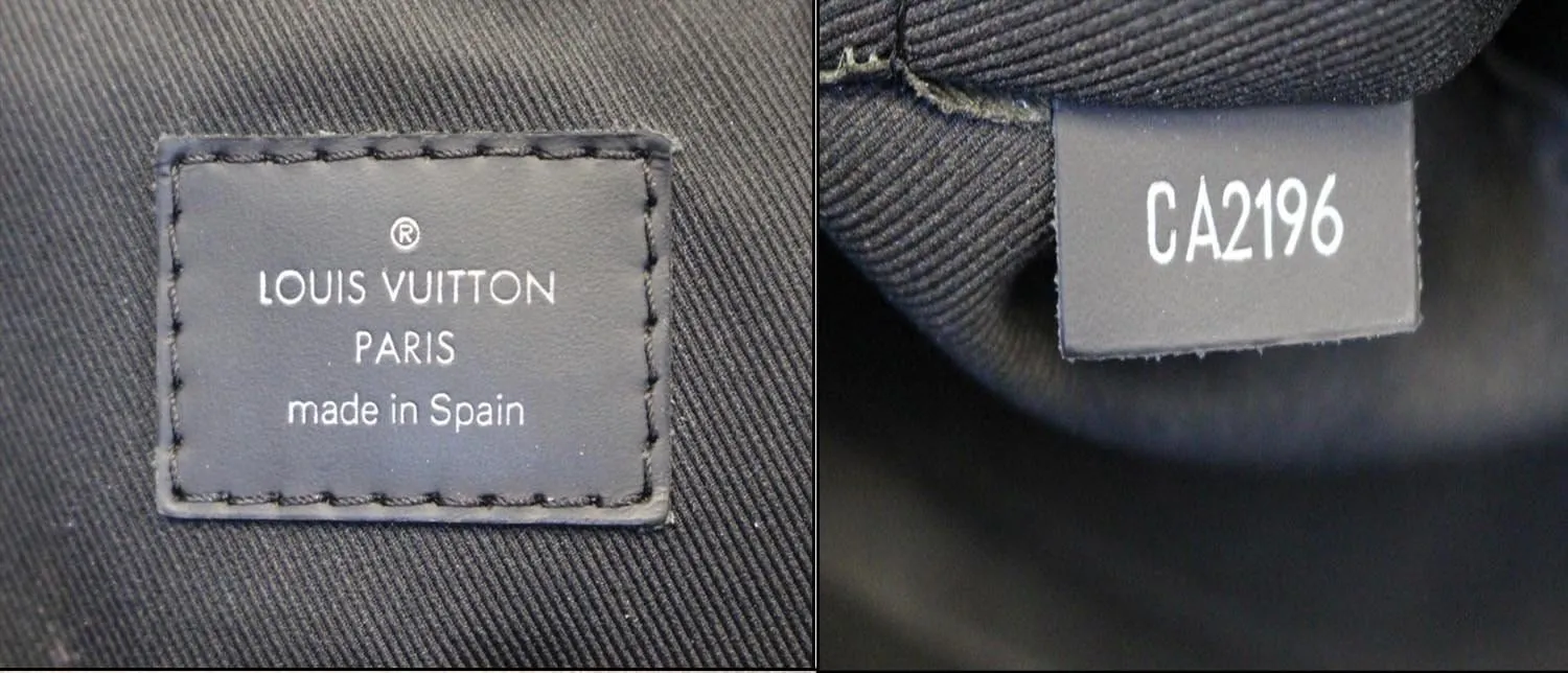 LOUIS VUITTON Dayton Reporter PM Damier Graphite Shoulder Bag