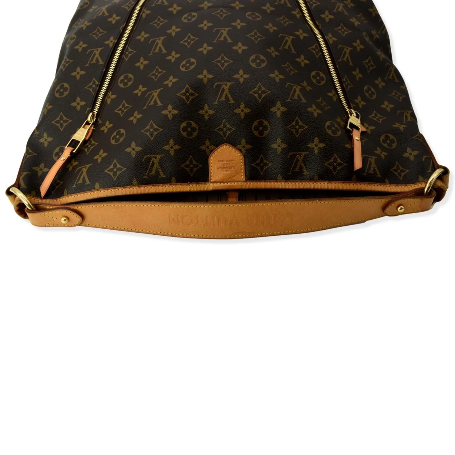 LOUIS VUITTON  Delightful GM Monogram Canvas Hobo Bag Brown