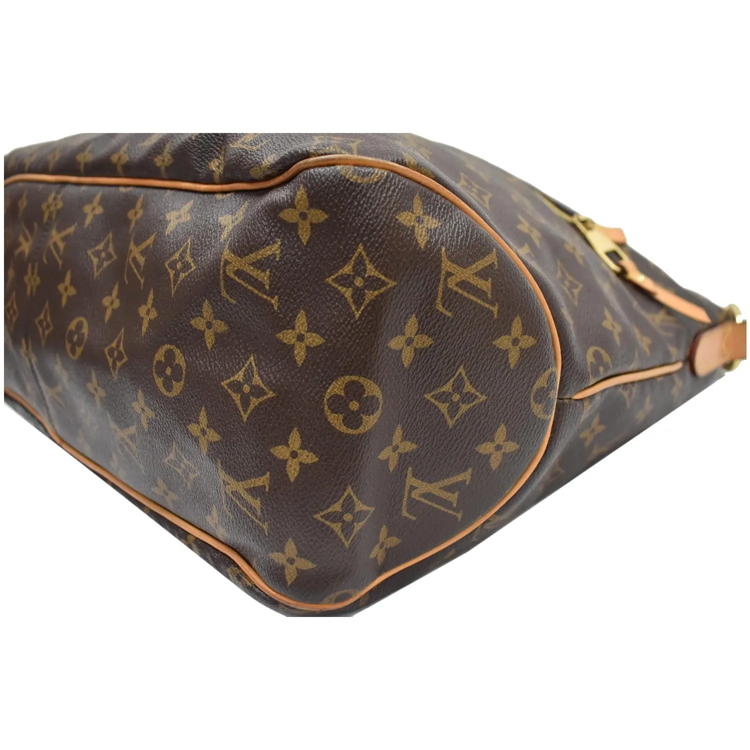 LOUIS VUITTON Delightful GM Monogram Canvas  Shoulder Bag Brown