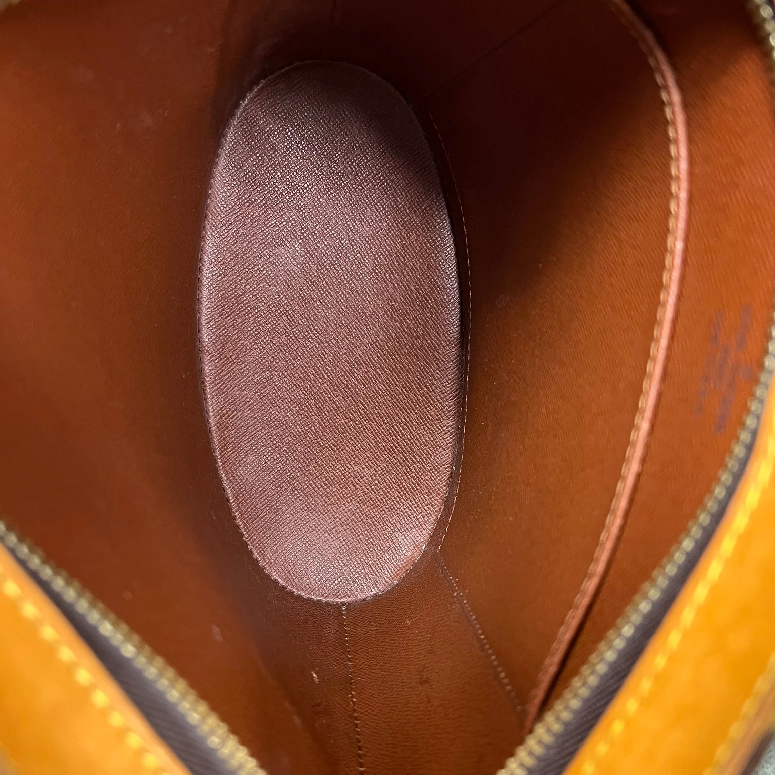 LOUIS VUITTON Drouot Brown Monogram Canvas Shoulder Bag
