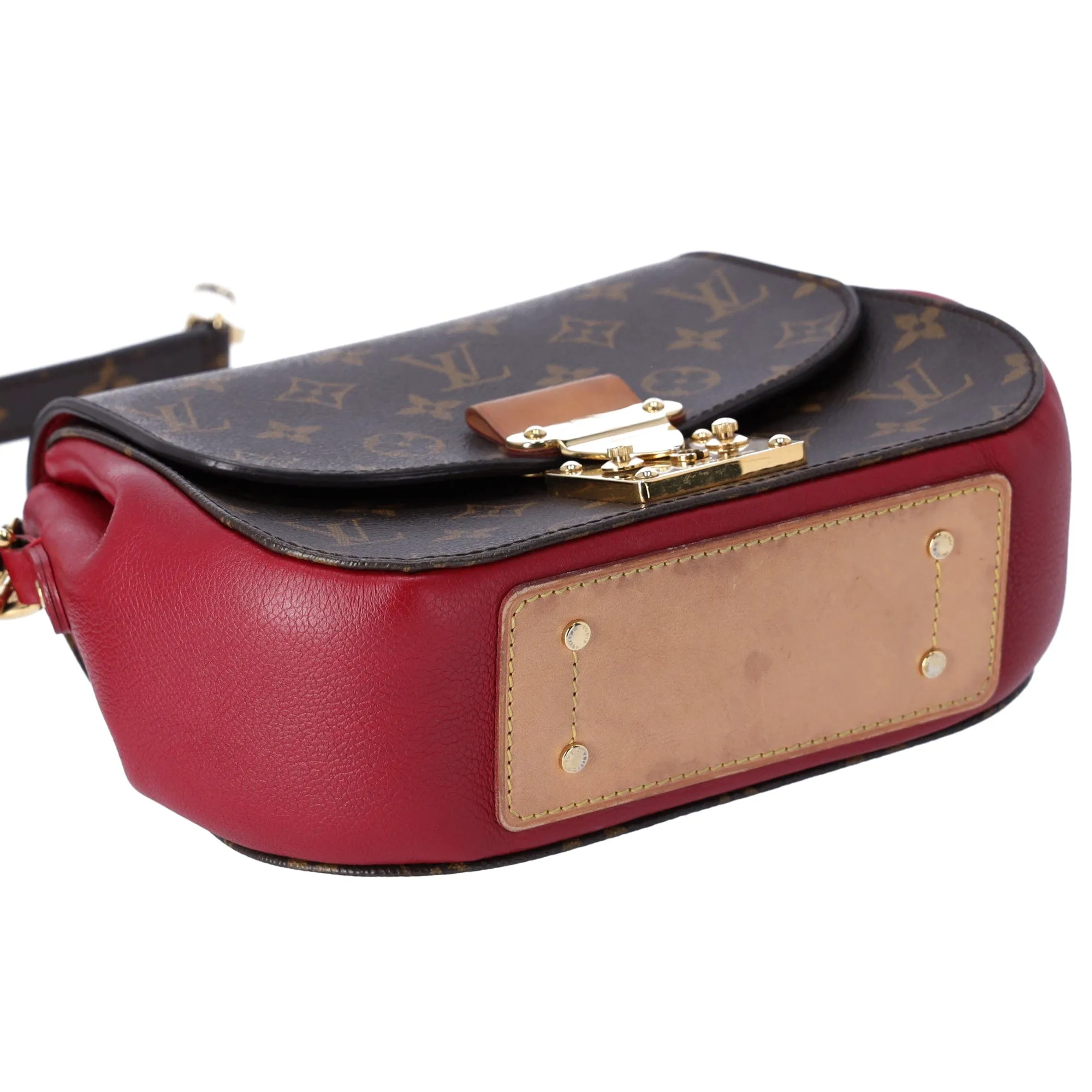 Louis Vuitton Eden PM Monogram Shoulder Bag M40731 Rouge Monogram Canvas