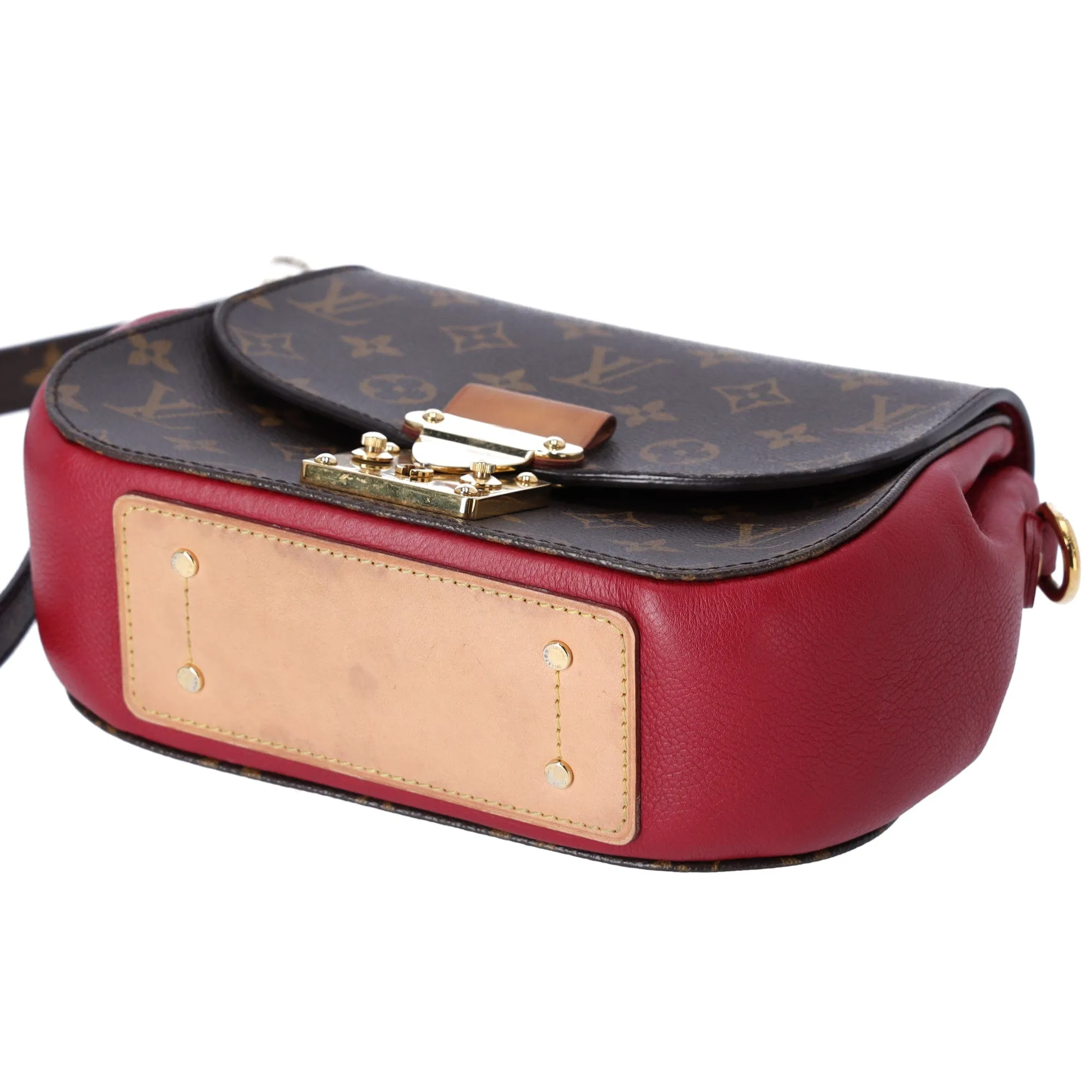 Louis Vuitton Eden PM Monogram Shoulder Bag M40731 Rouge Monogram Canvas