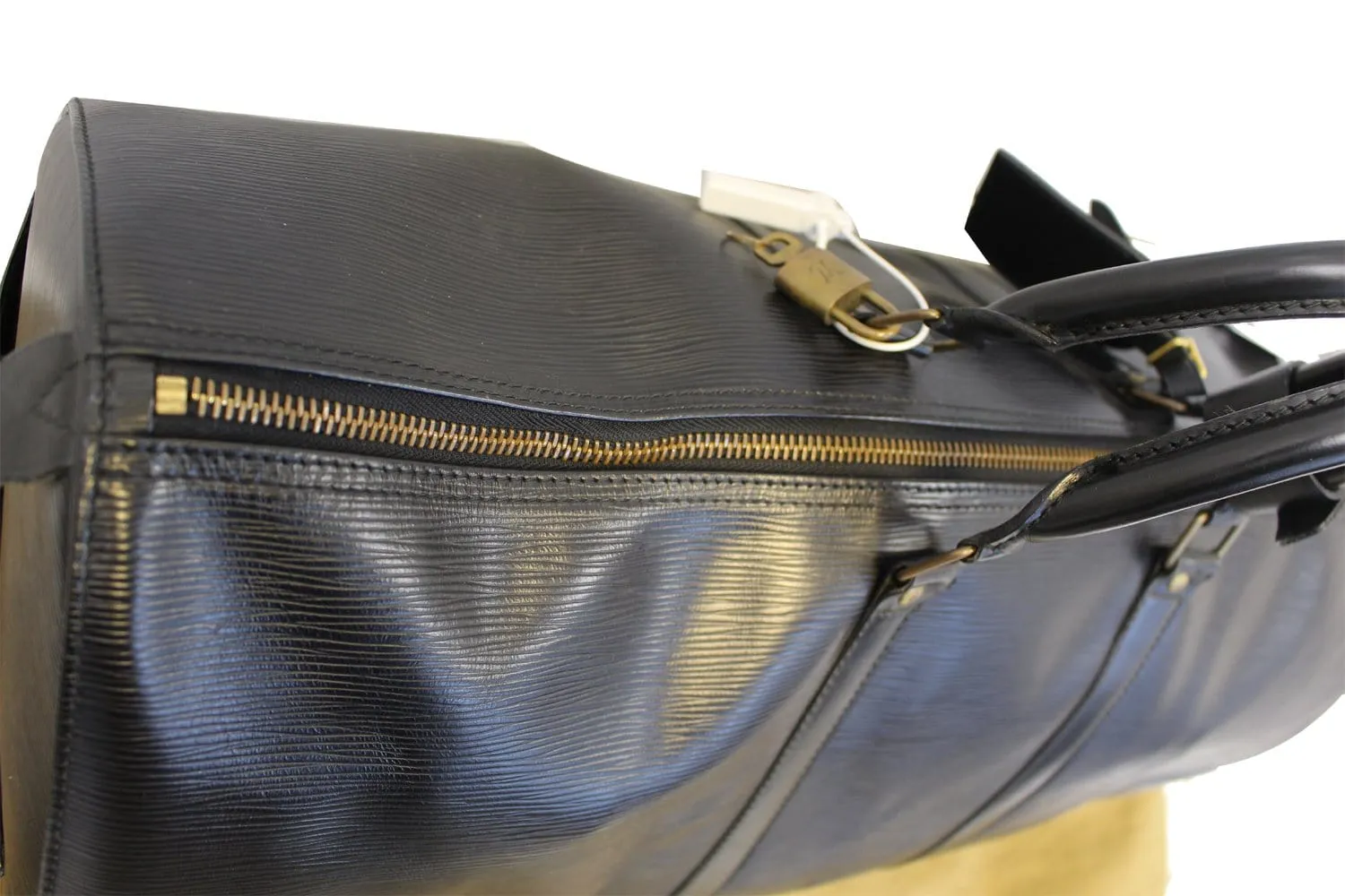 LOUIS VUITTON Epi Leather Keepall 55 Boston Bag