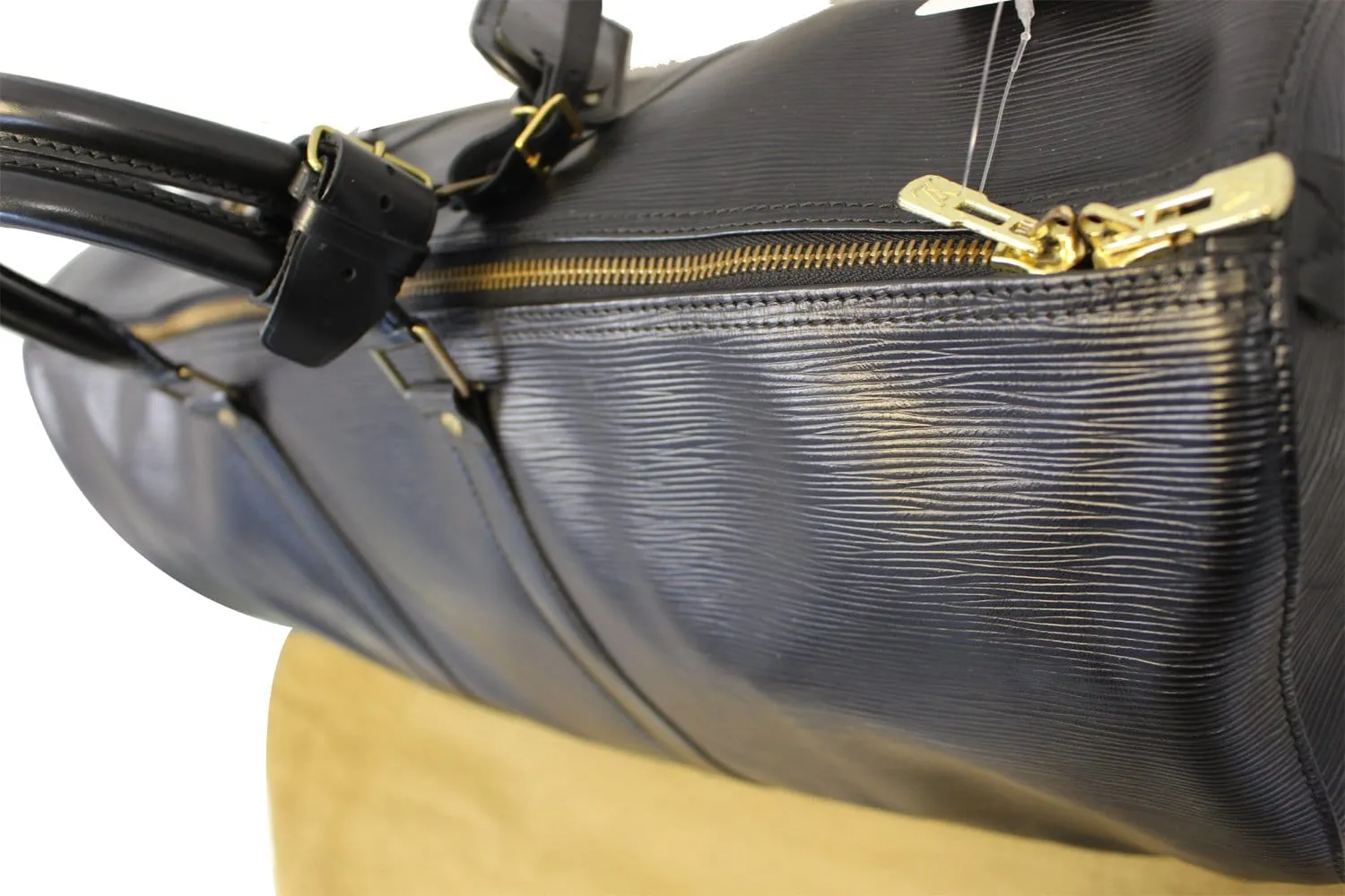 LOUIS VUITTON Epi Leather Keepall 55 Boston Bag