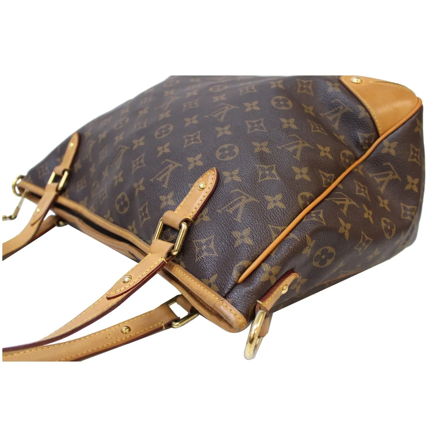 LOUIS VUITTON Estrela GM Monogram Canvas Shoulder Bag Brown