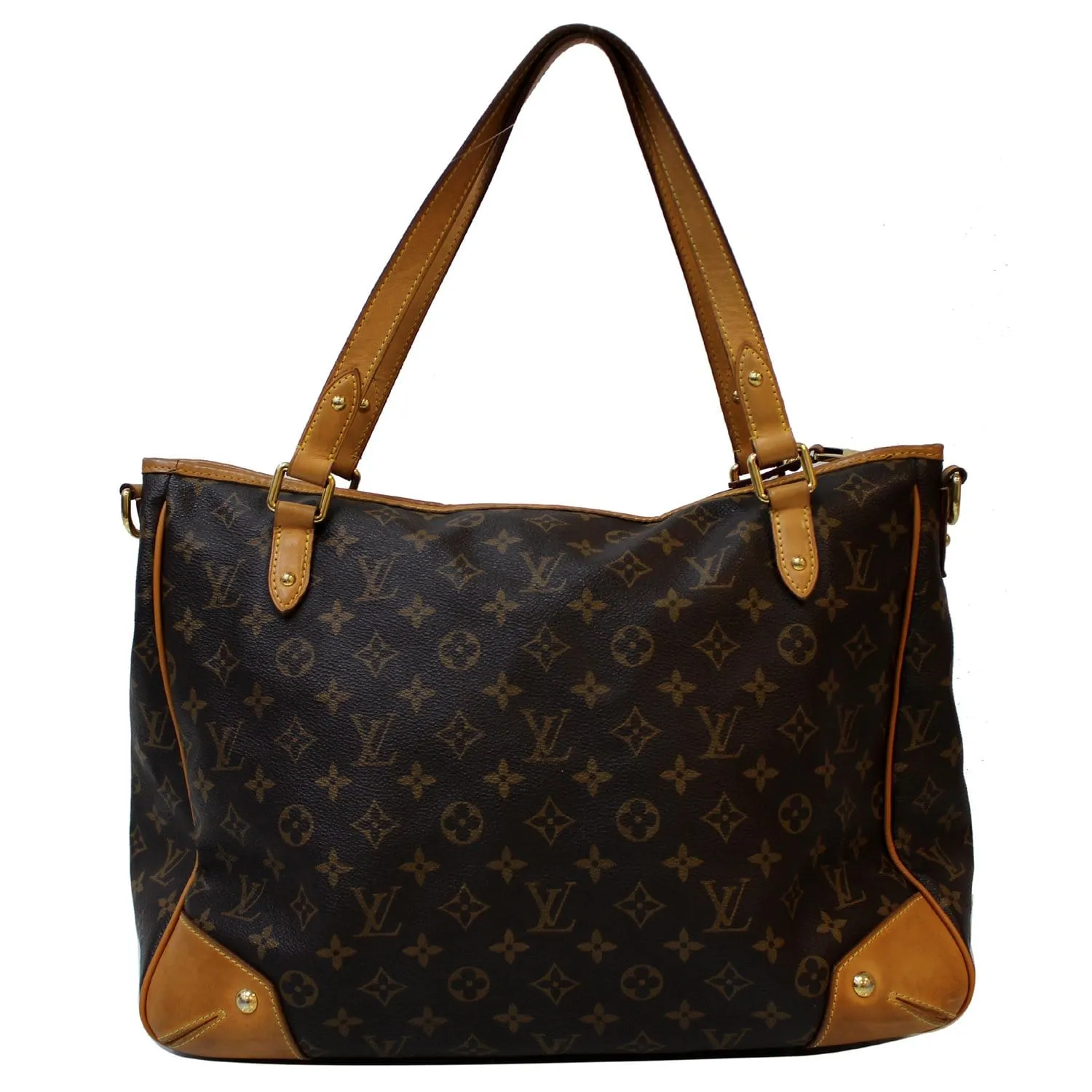 LOUIS VUITTON Estrela GM Monogram Canvas Shoulder Bag Brown