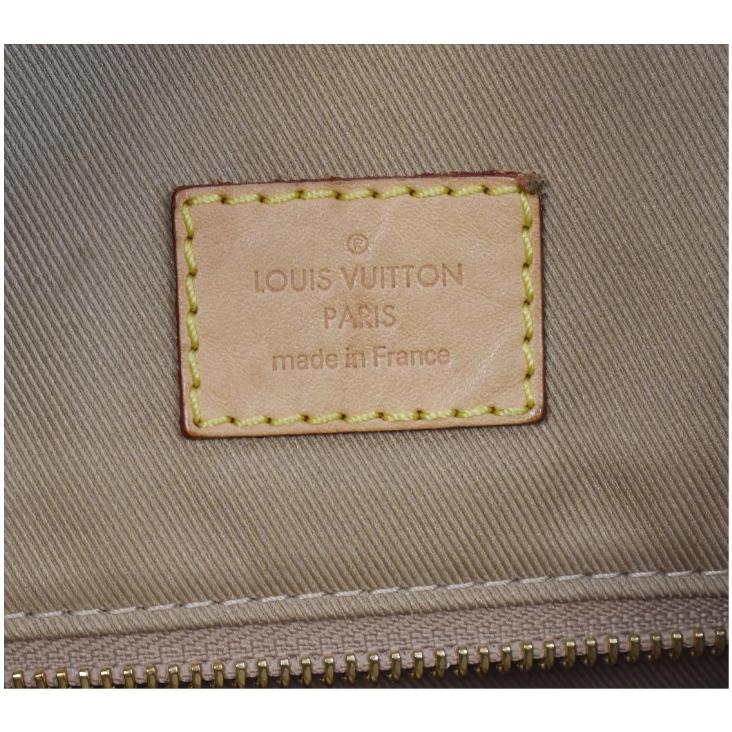 LOUIS VUITTON Graceful MM Monogram Canvas Shoulder Bag Brown