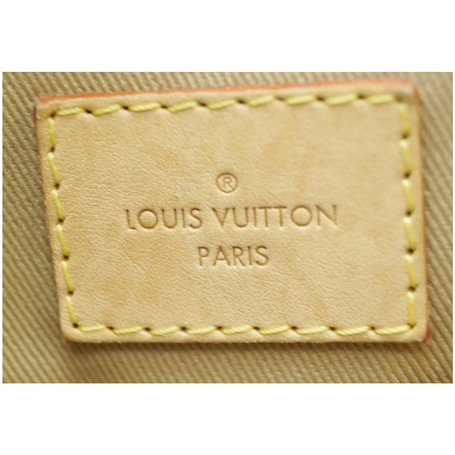 LOUIS VUITTON Graceful MM Monogram Canvas Shoulder Bag Brown