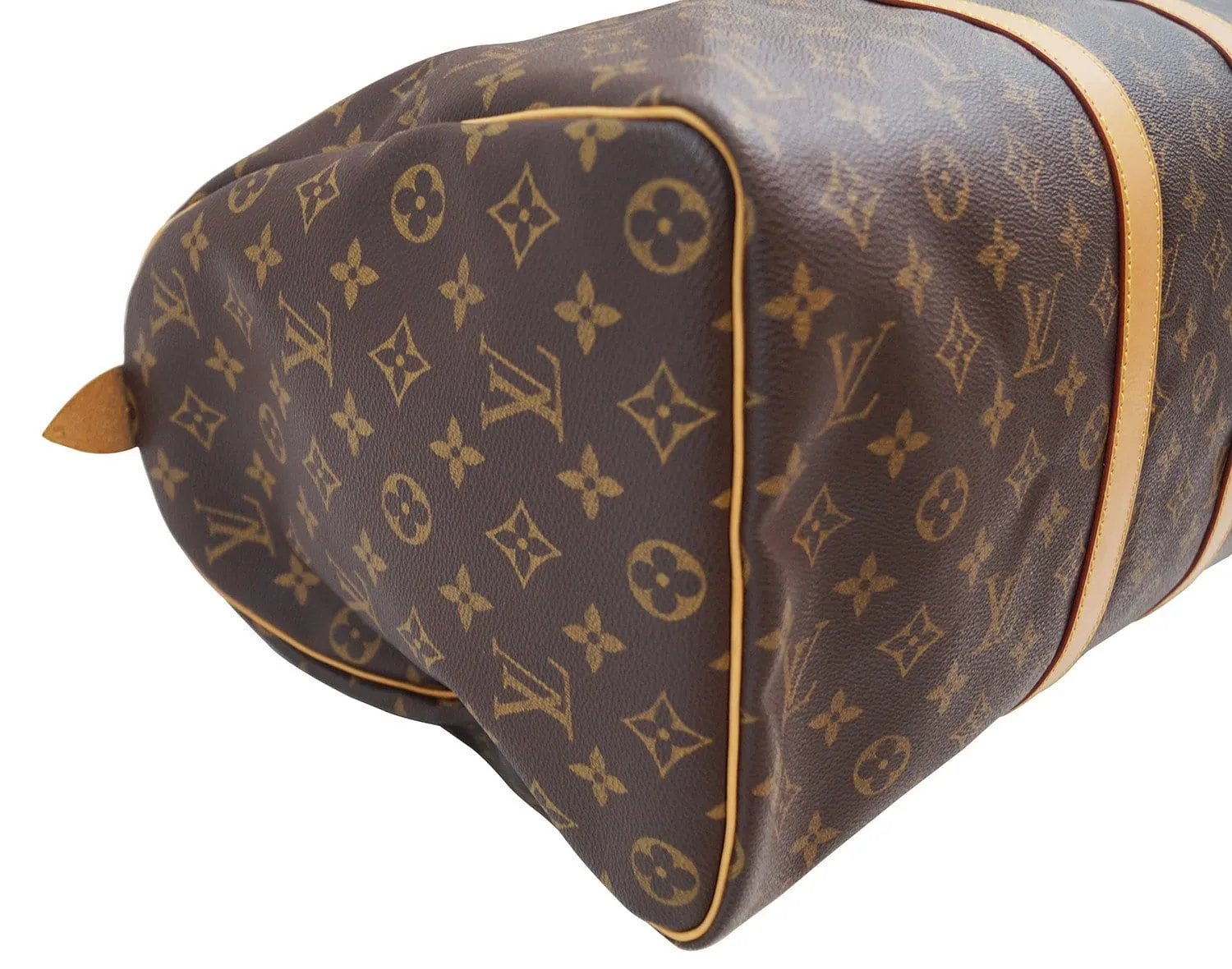 LOUIS VUITTON Keepall 45 Boston Bag Monogram Travel Bag