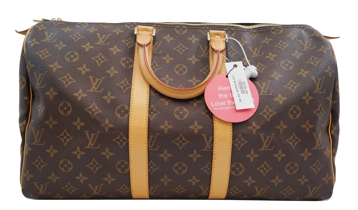 LOUIS VUITTON Keepall 45 Boston Bag Monogram Travel Bag