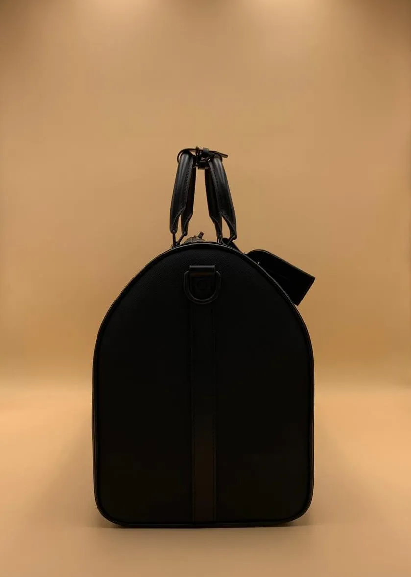 Louis Vuitton | Keepall Bandouliere 50 Black Taiga Rainbow Cross | M30345