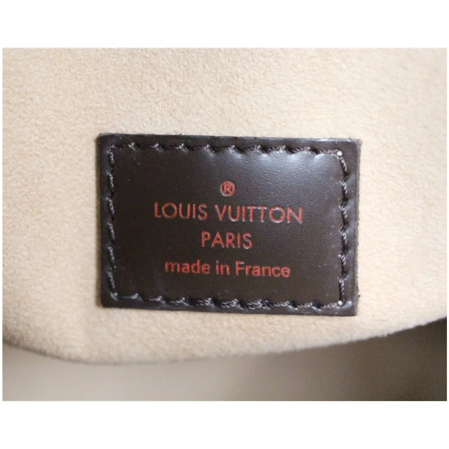 LOUIS VUITTON Kensington Damier Ebene Shoulder Bag Brown