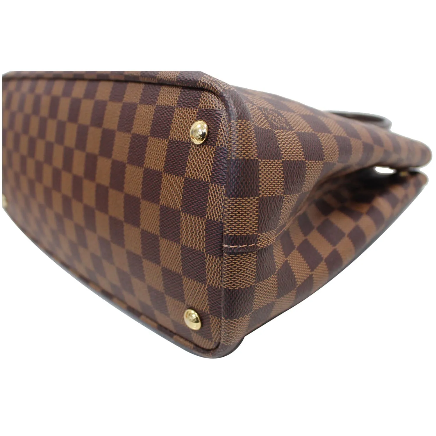 LOUIS VUITTON Kensington Damier Ebene Shoulder Bag Brown