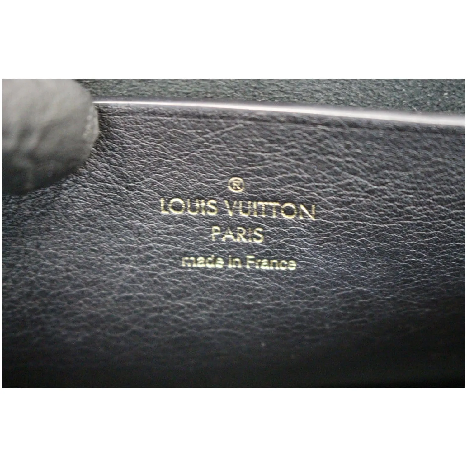 LOUIS VUITTON Love Note Calfskin Leather Shoulder Bag Black
