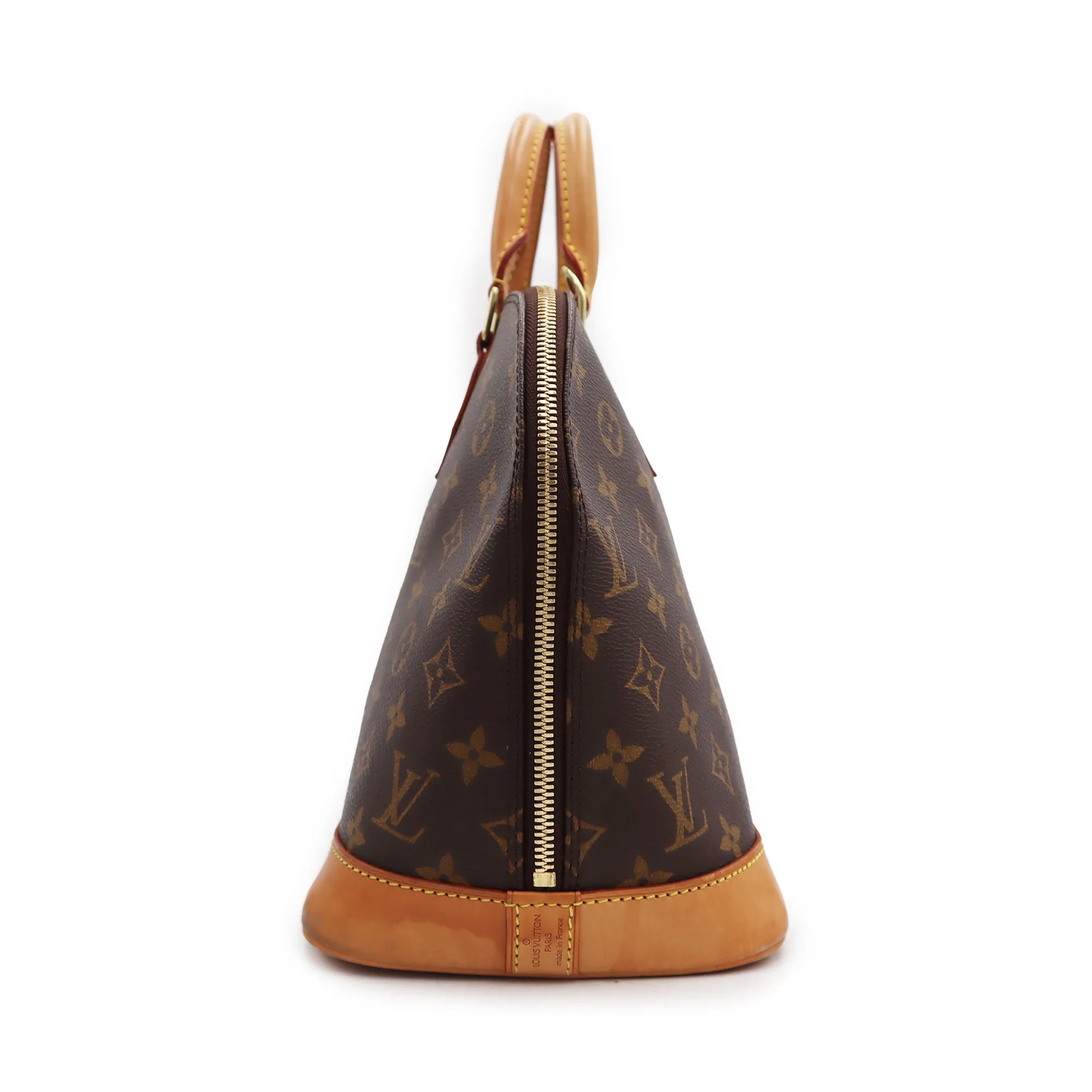 Louis Vuitton Monogram Canvas Alma PM Handbag FL0074