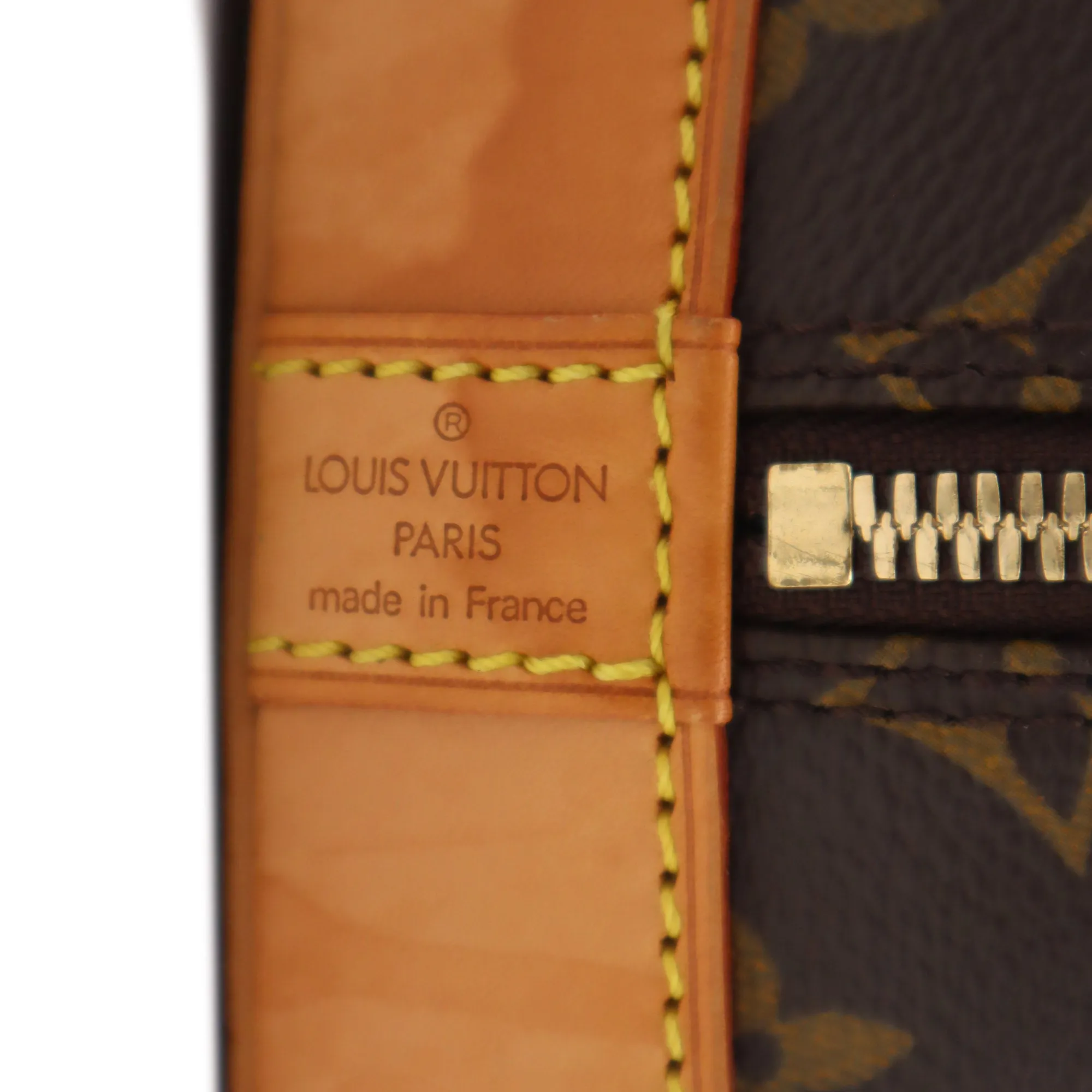 Louis Vuitton Monogram Canvas Alma PM Handbag FL0074