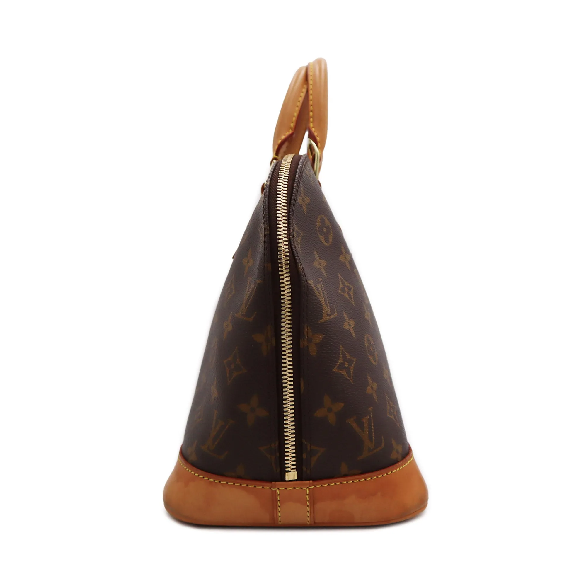 Louis Vuitton Monogram Canvas Alma PM Handbag FL0074