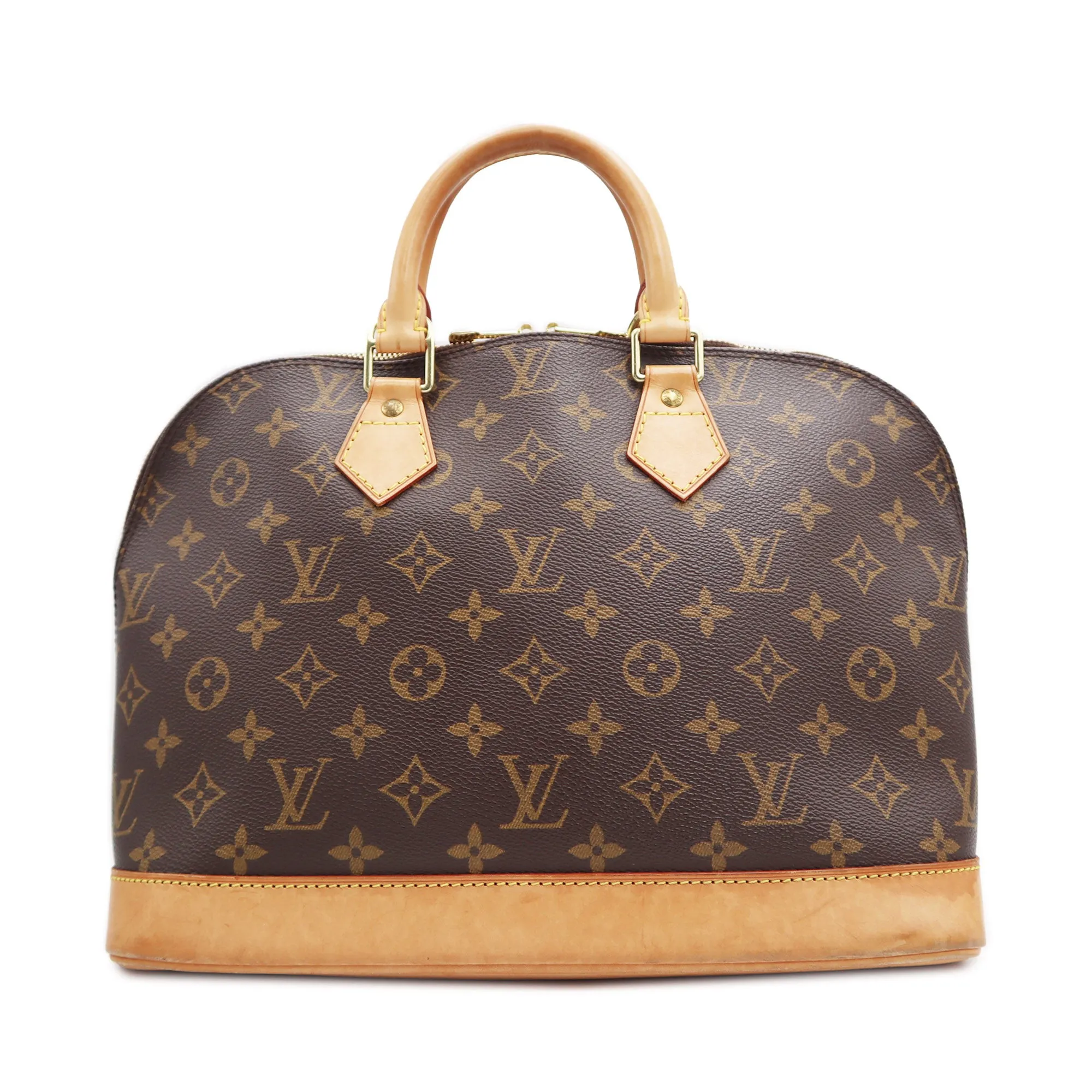 Louis Vuitton Monogram Canvas Alma PM Handbag FL0074