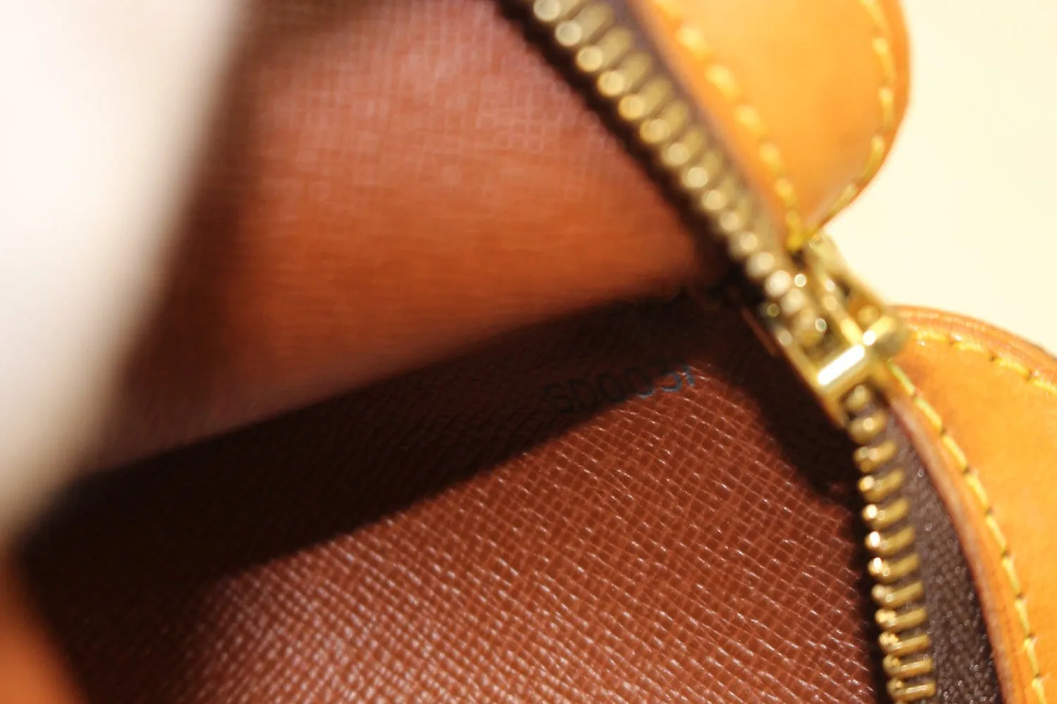 LOUIS VUITTON Monogram Canvas Drouot Brown Crossbody Bag