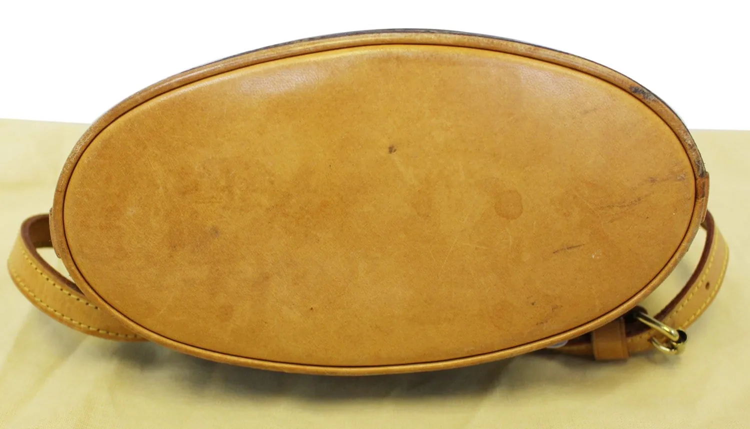 LOUIS VUITTON Monogram Canvas Drouot Brown Crossbody Bag