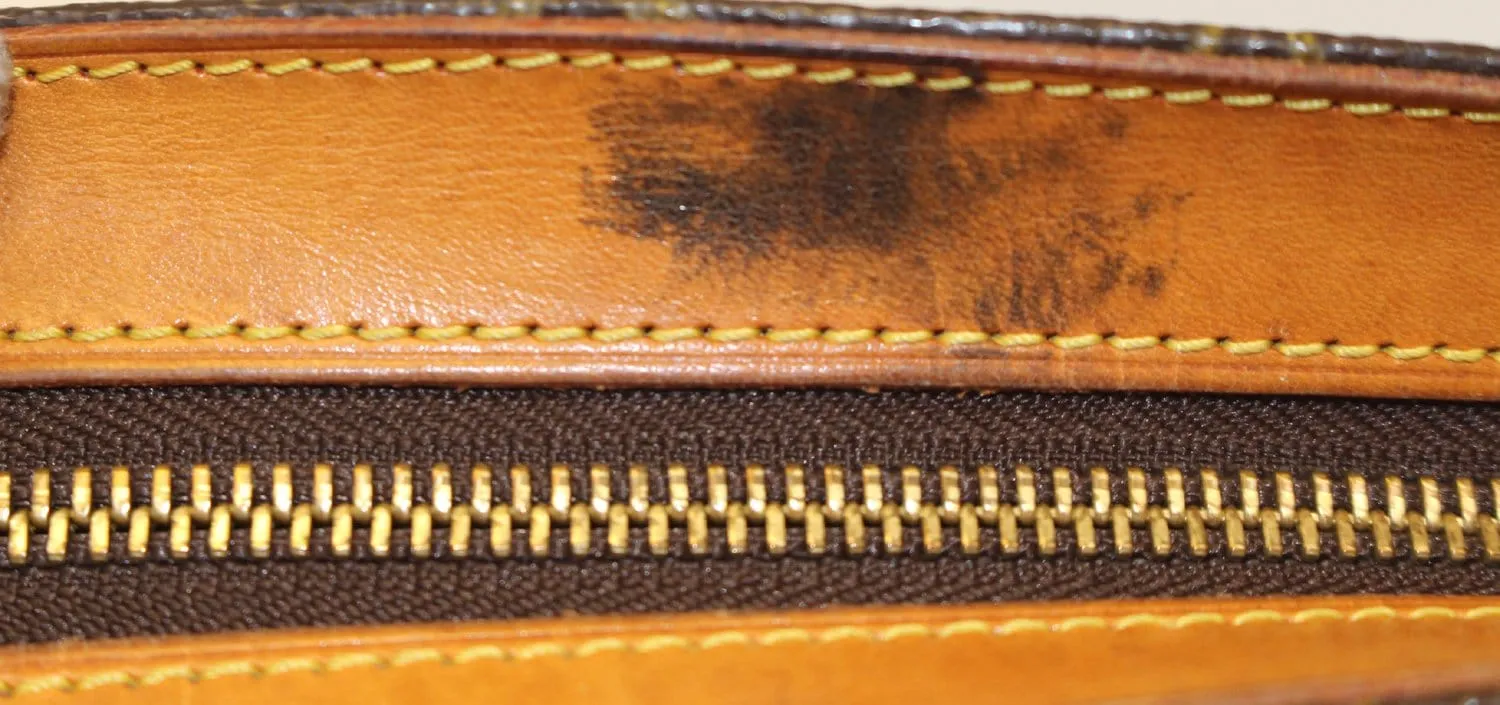 LOUIS VUITTON Monogram Canvas Drouot Brown Crossbody Bag