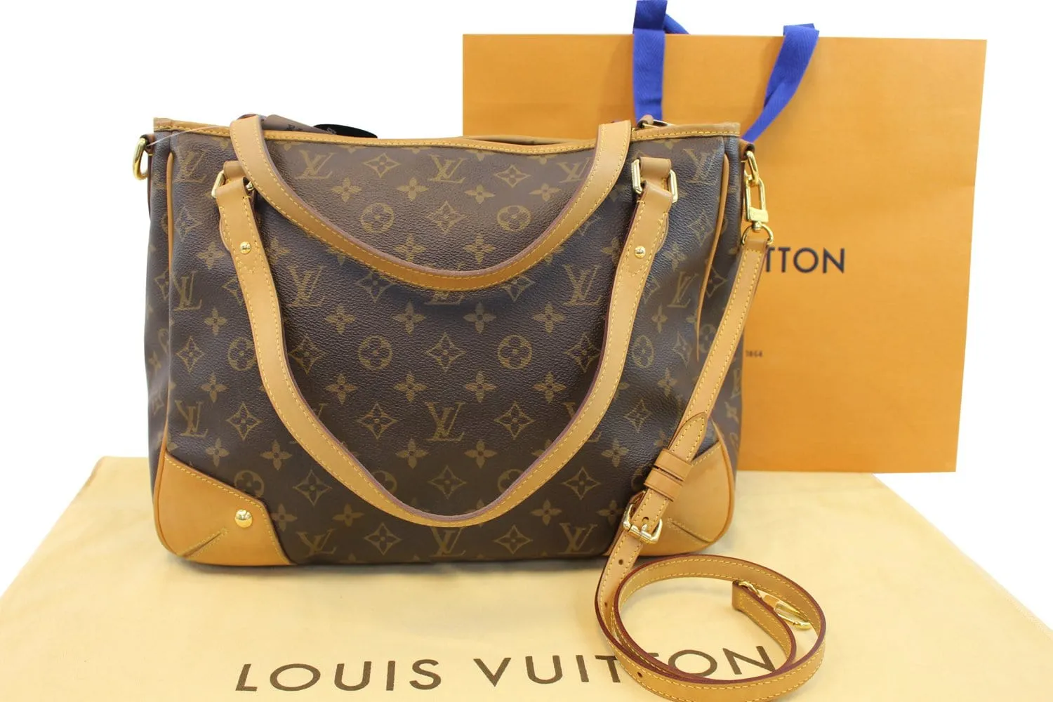 LOUIS VUITTON Monogram Canvas Estrela MM Bag