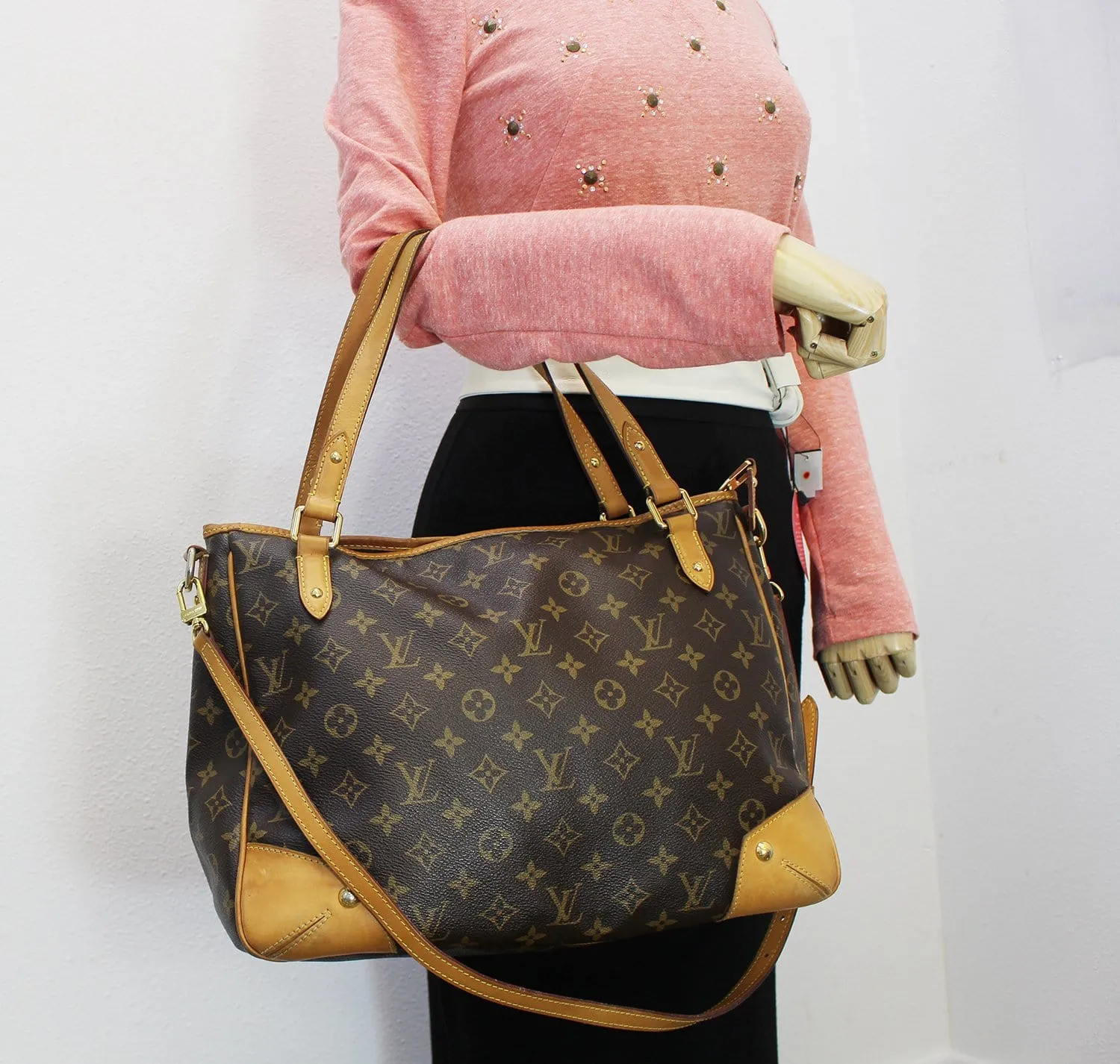 LOUIS VUITTON Monogram Canvas Estrela MM Shoulder Bag