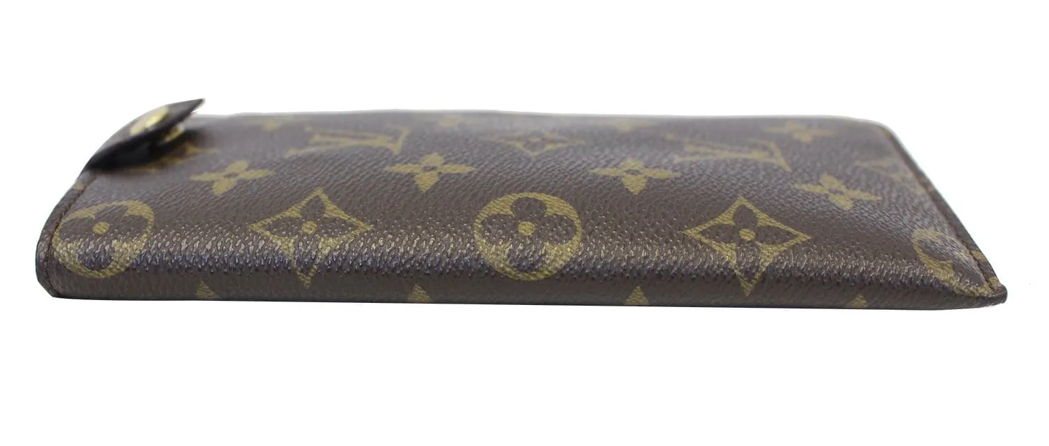 LOUIS VUITTON Monogram Canvas Etui Lunettes MM Glasses Case