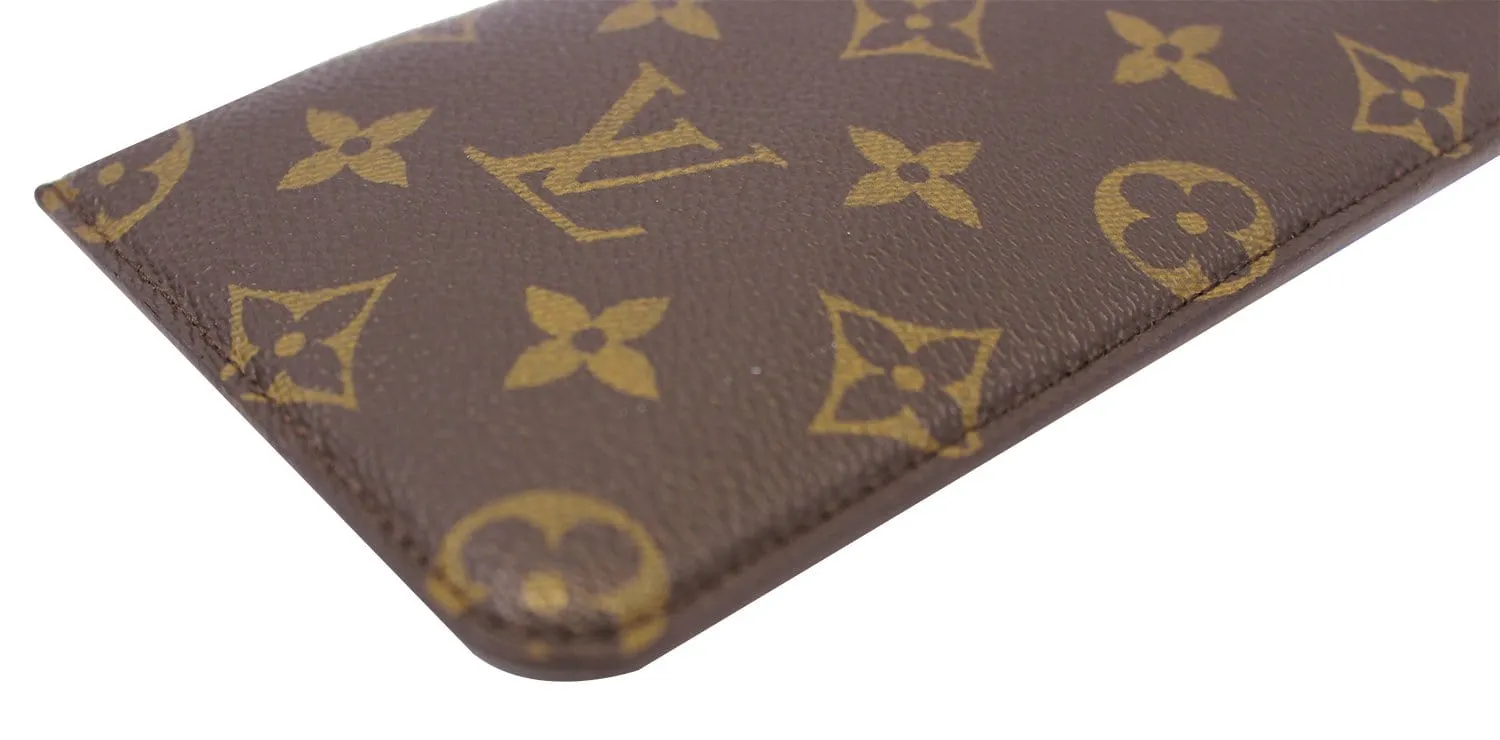 LOUIS VUITTON Monogram Canvas Etui Lunettes MM Glasses Case
