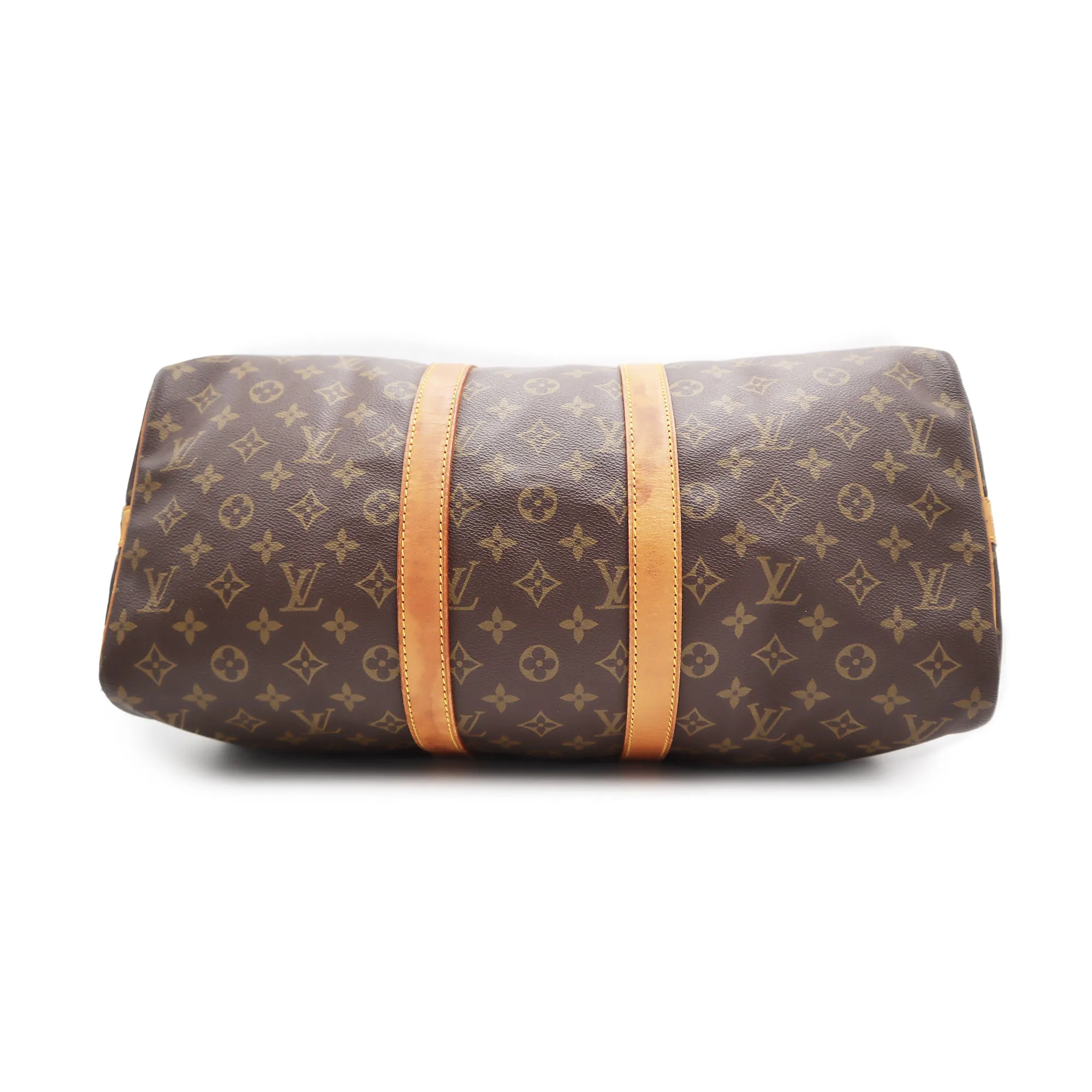 Louis Vuitton Monogram Canvas Keepall 45 Bandouliere Travel Bag VI0930