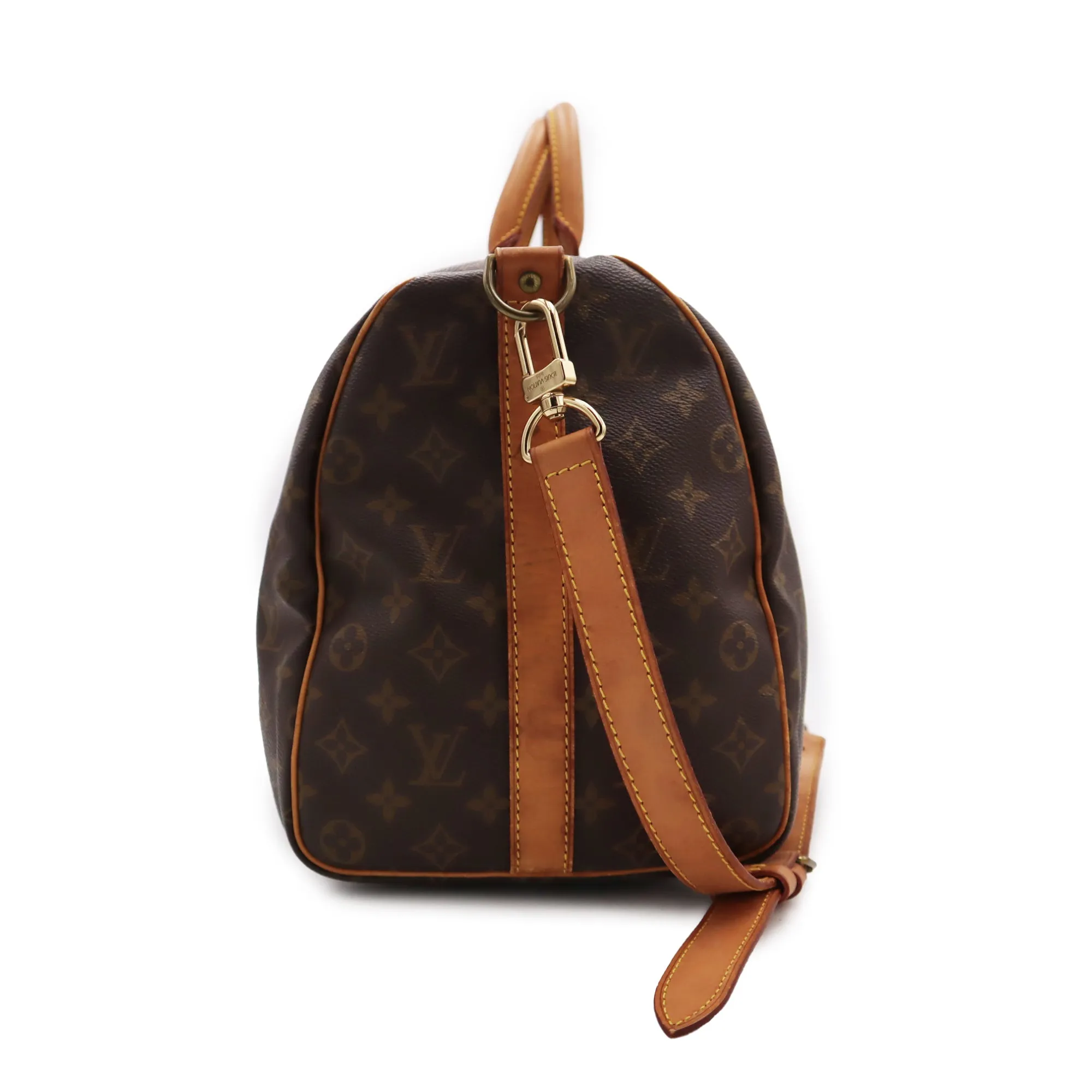 Louis Vuitton Monogram Canvas Keepall 45 Bandouliere Travel Bag VI0930
