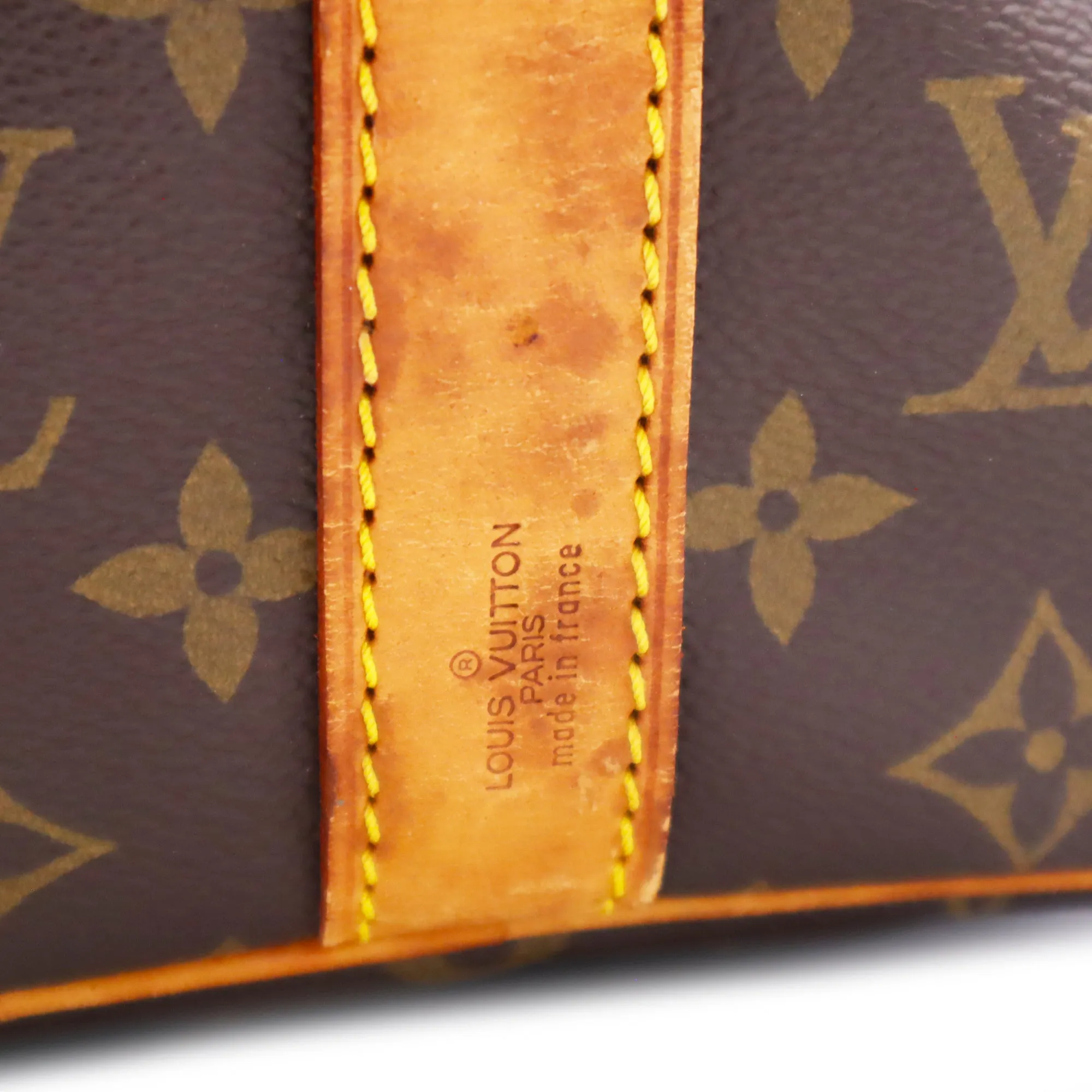 Louis Vuitton Monogram Canvas Keepall 45 Bandouliere Travel Bag VI0930