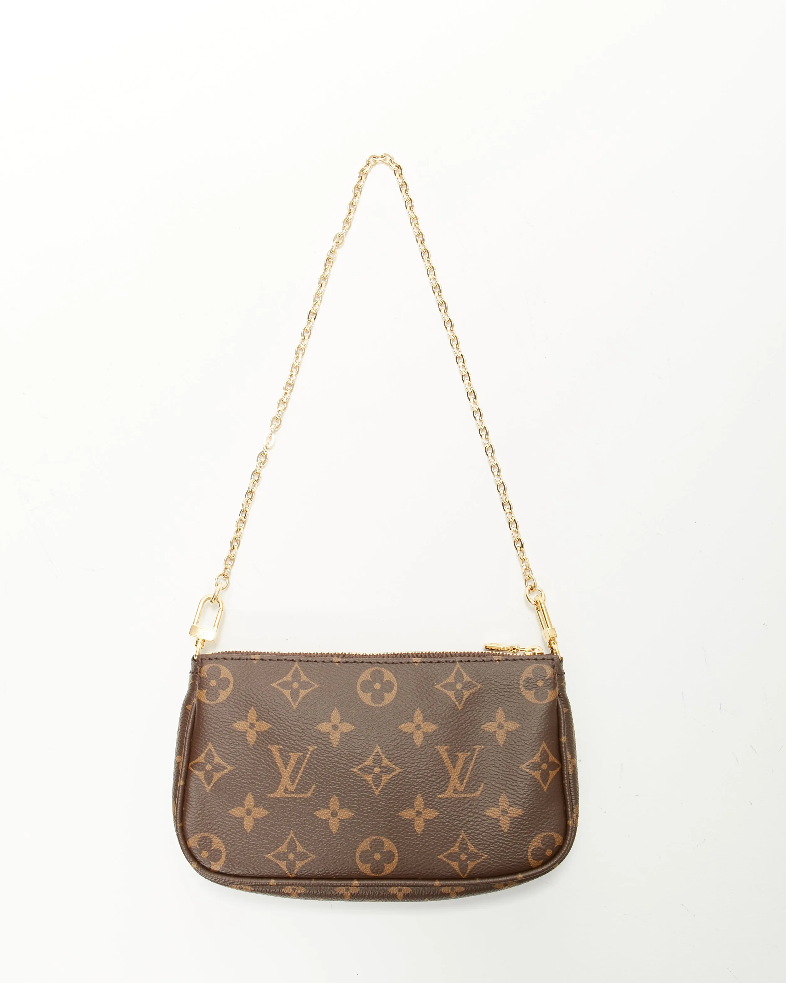 Louis Vuitton Monogram Canvas Khaki Multi Pochette Bag