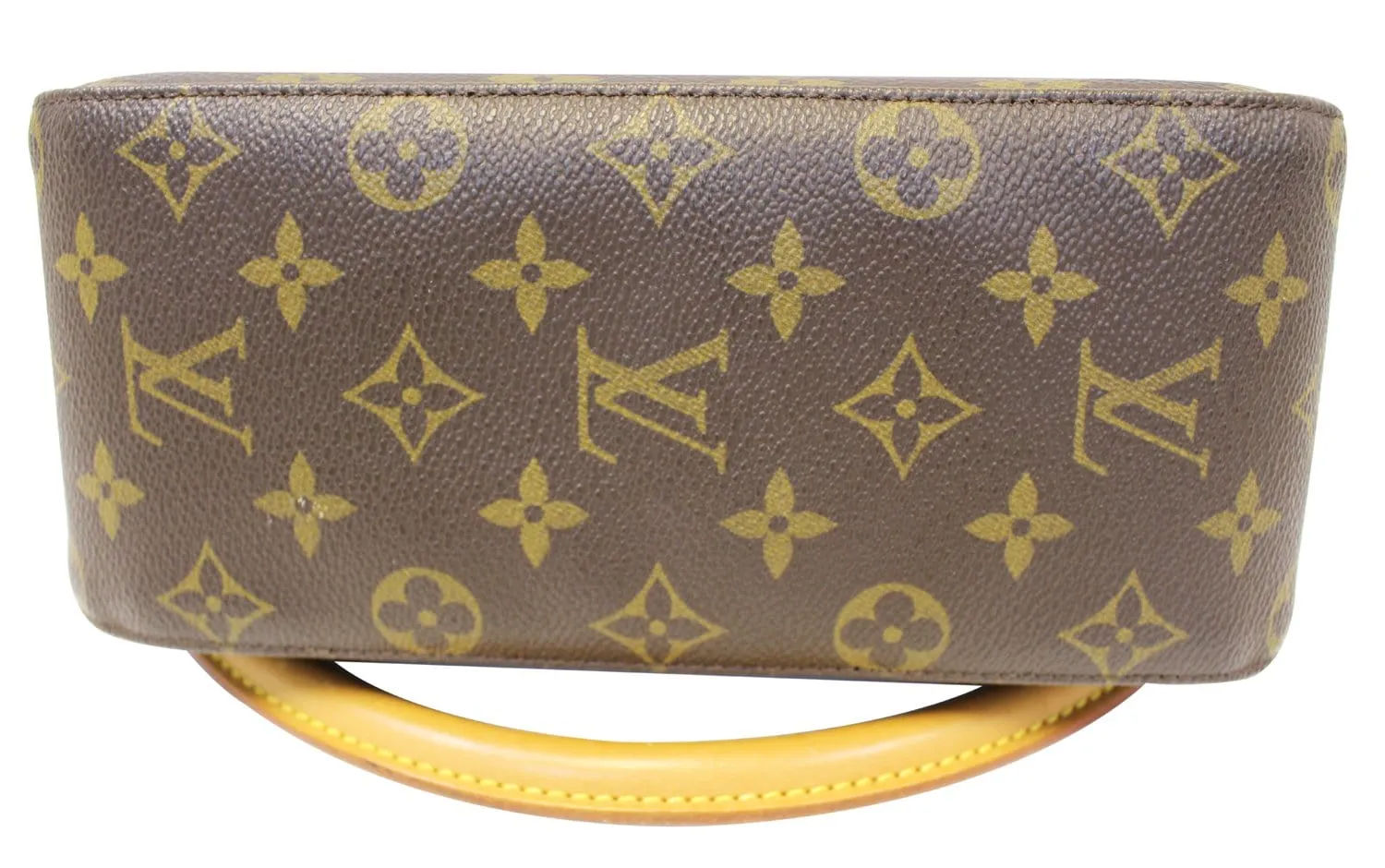 LOUIS VUITTON Monogram Canvas Looping MM Brown Shoulder Bag