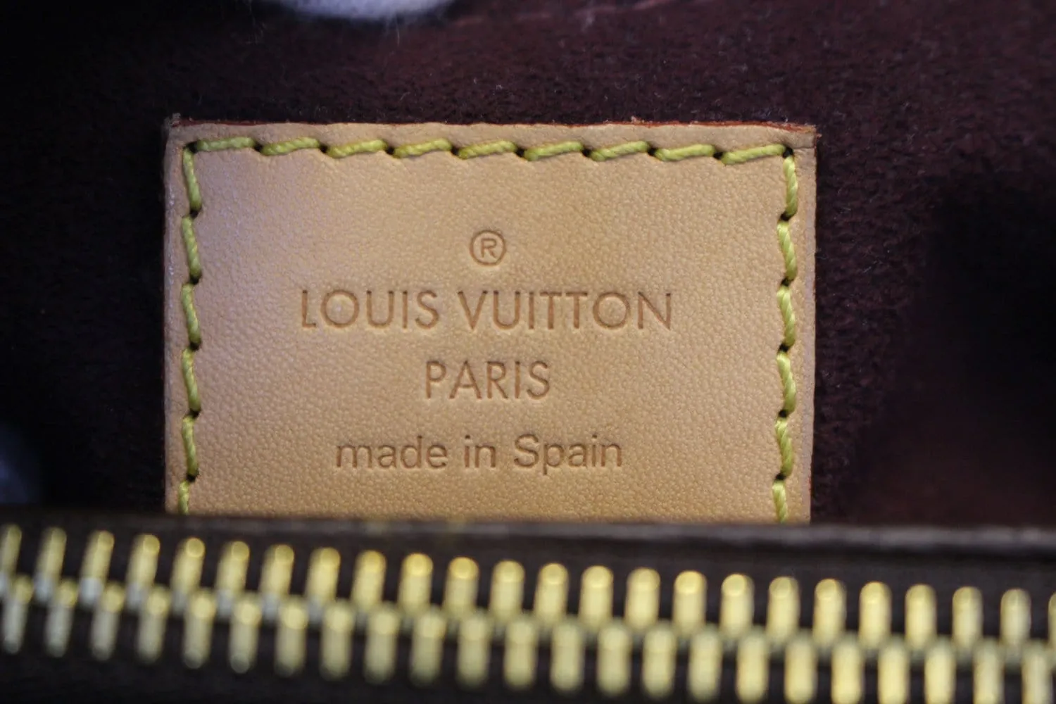 LOUIS VUITTON Monogram Canvas Montaigne MM Bag