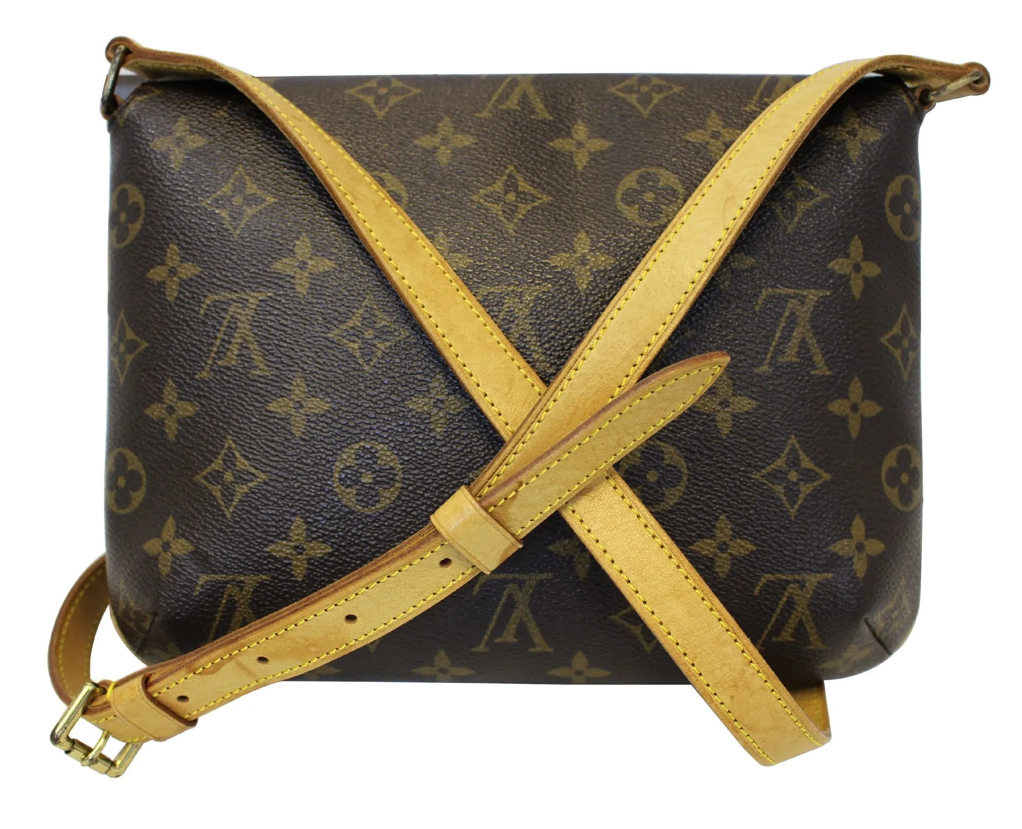 LOUIS VUITTON Monogram Canvas Musette Tango Shoulder Crossbody Bag