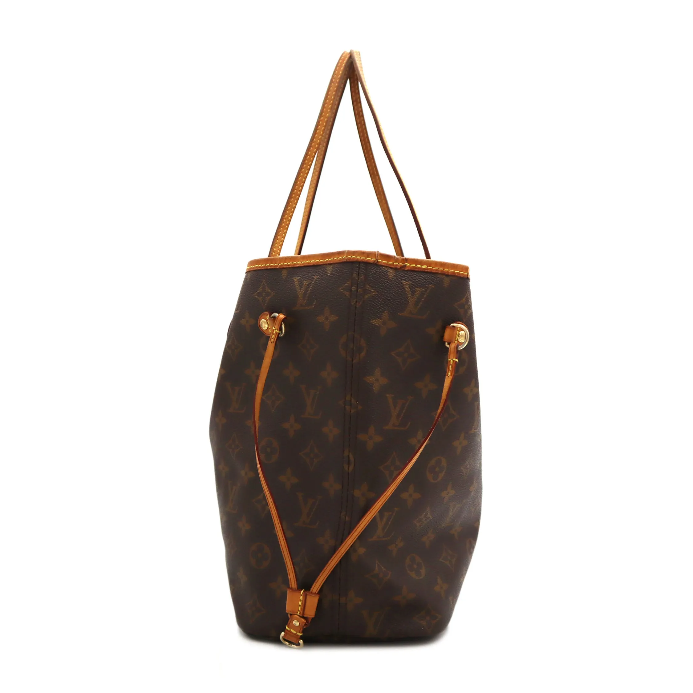 Louis Vuitton Monogram Canvas Neverfull MM Tote Bag FL0123