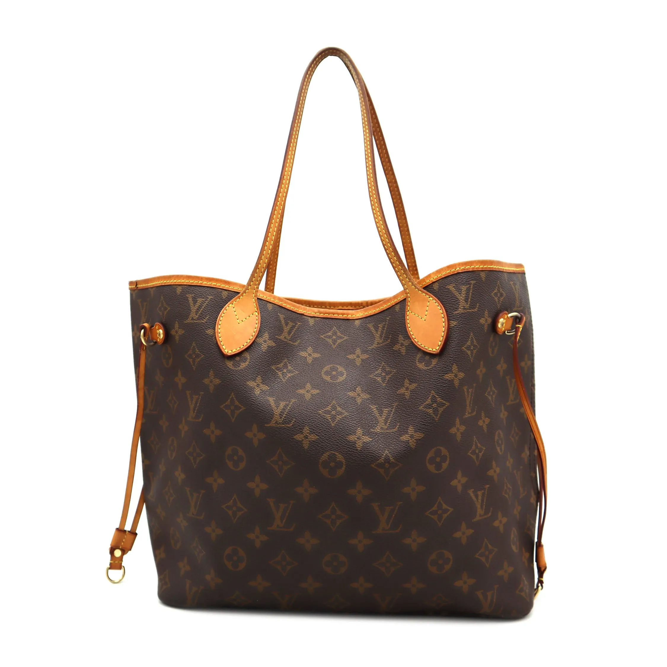 Louis Vuitton Monogram Canvas Neverfull MM Tote Bag FL0123