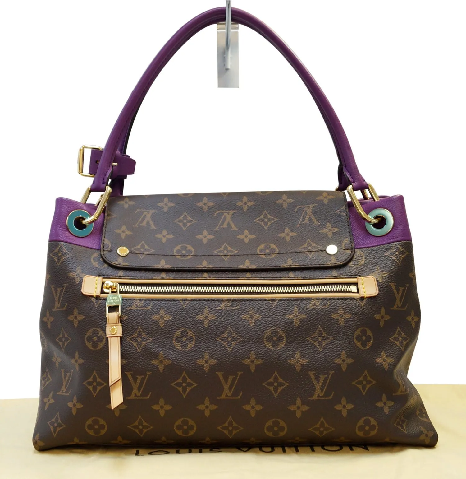 LOUIS VUITTON Monogram Canvas Olympe Shoulder Bag Purple