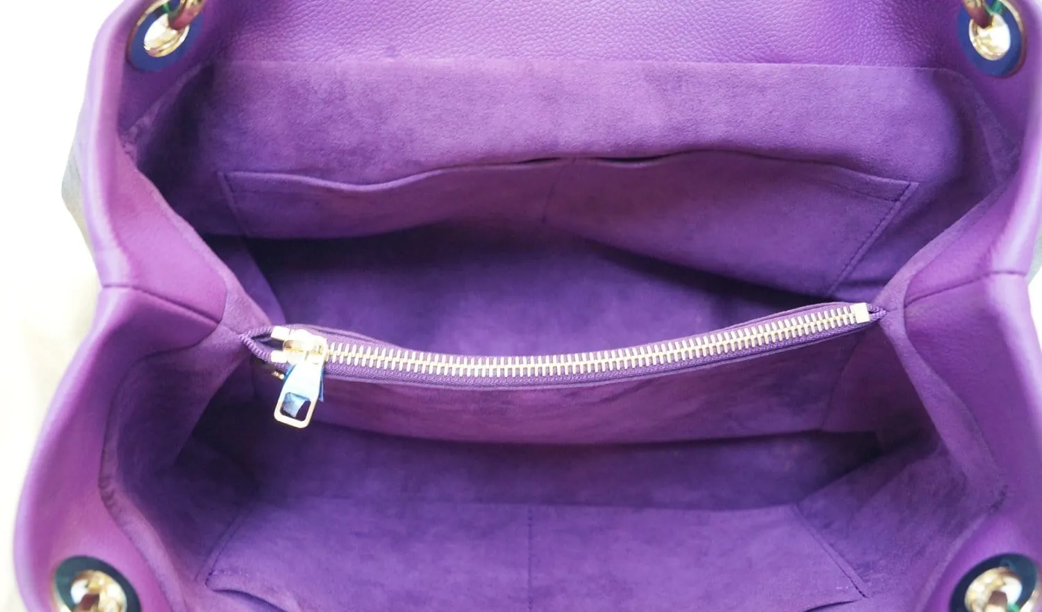 LOUIS VUITTON Monogram Canvas Olympe Shoulder Bag Purple