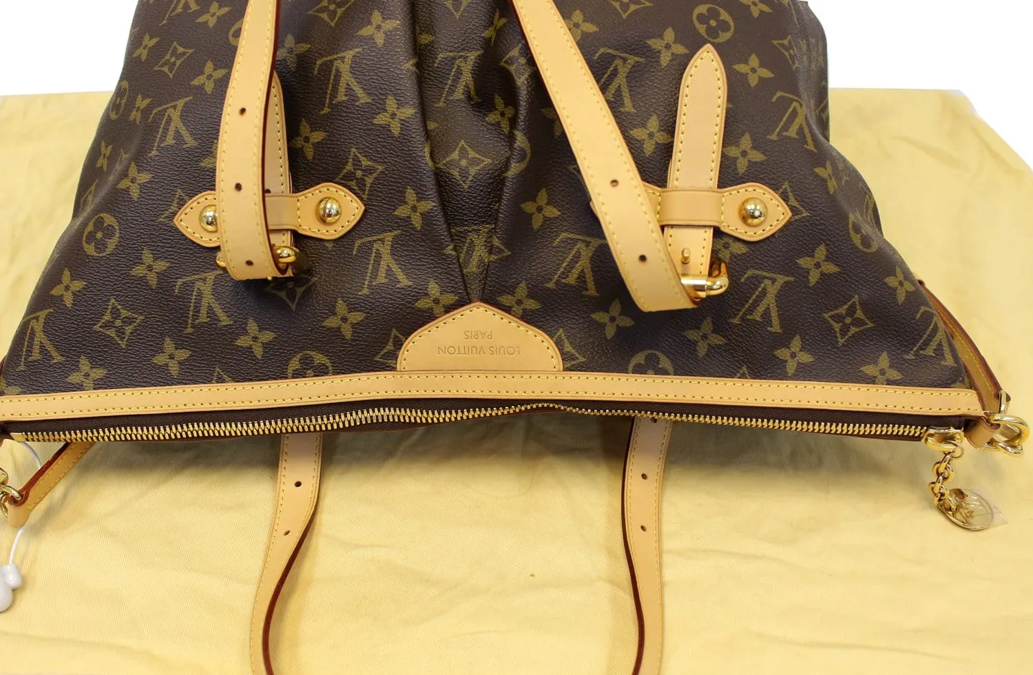 LOUIS VUITTON Monogram Canvas Palermo GM Tote Shoulder Bag