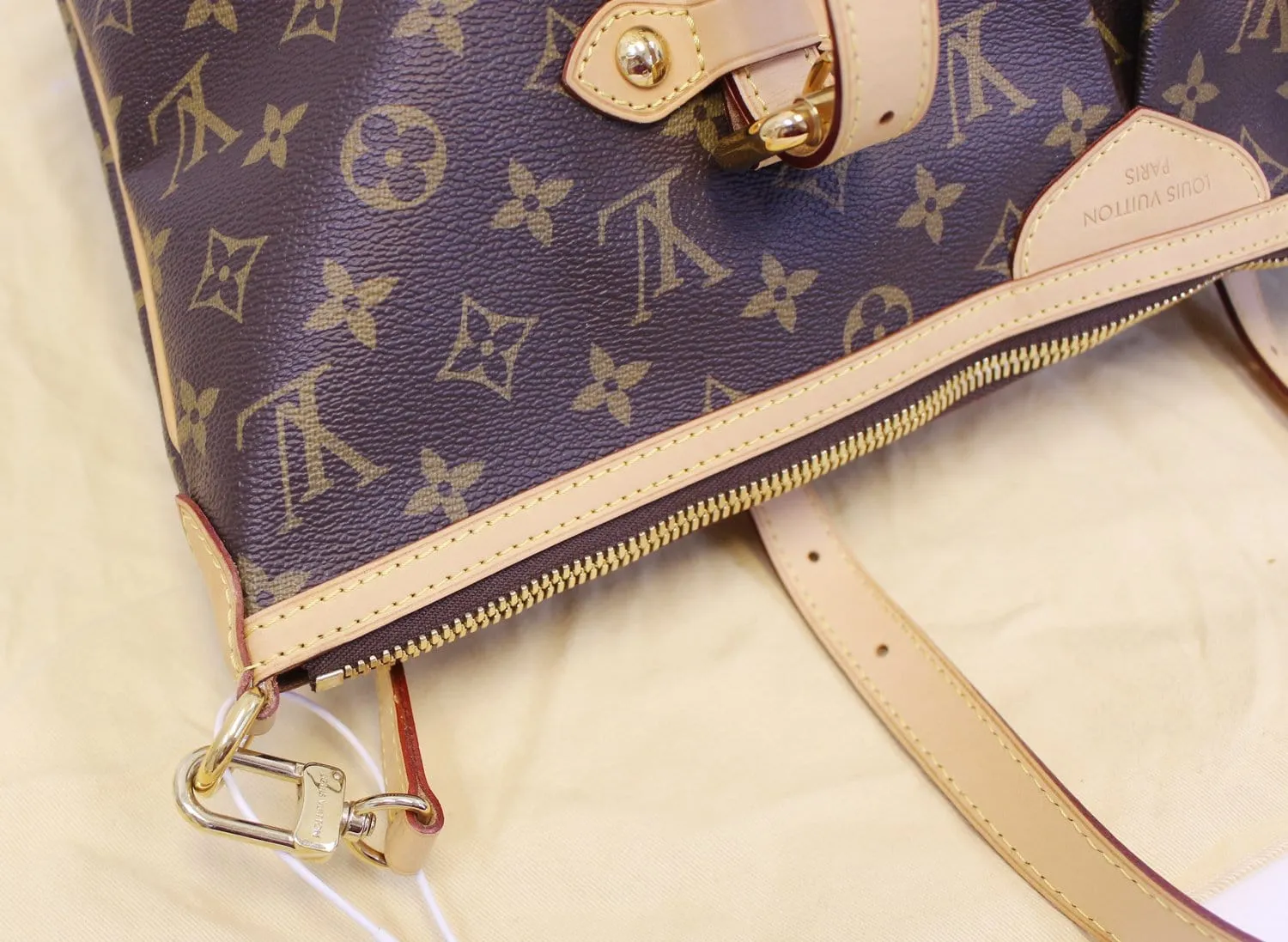 LOUIS VUITTON Monogram Canvas Palermo GM Tote Shoulder Bag