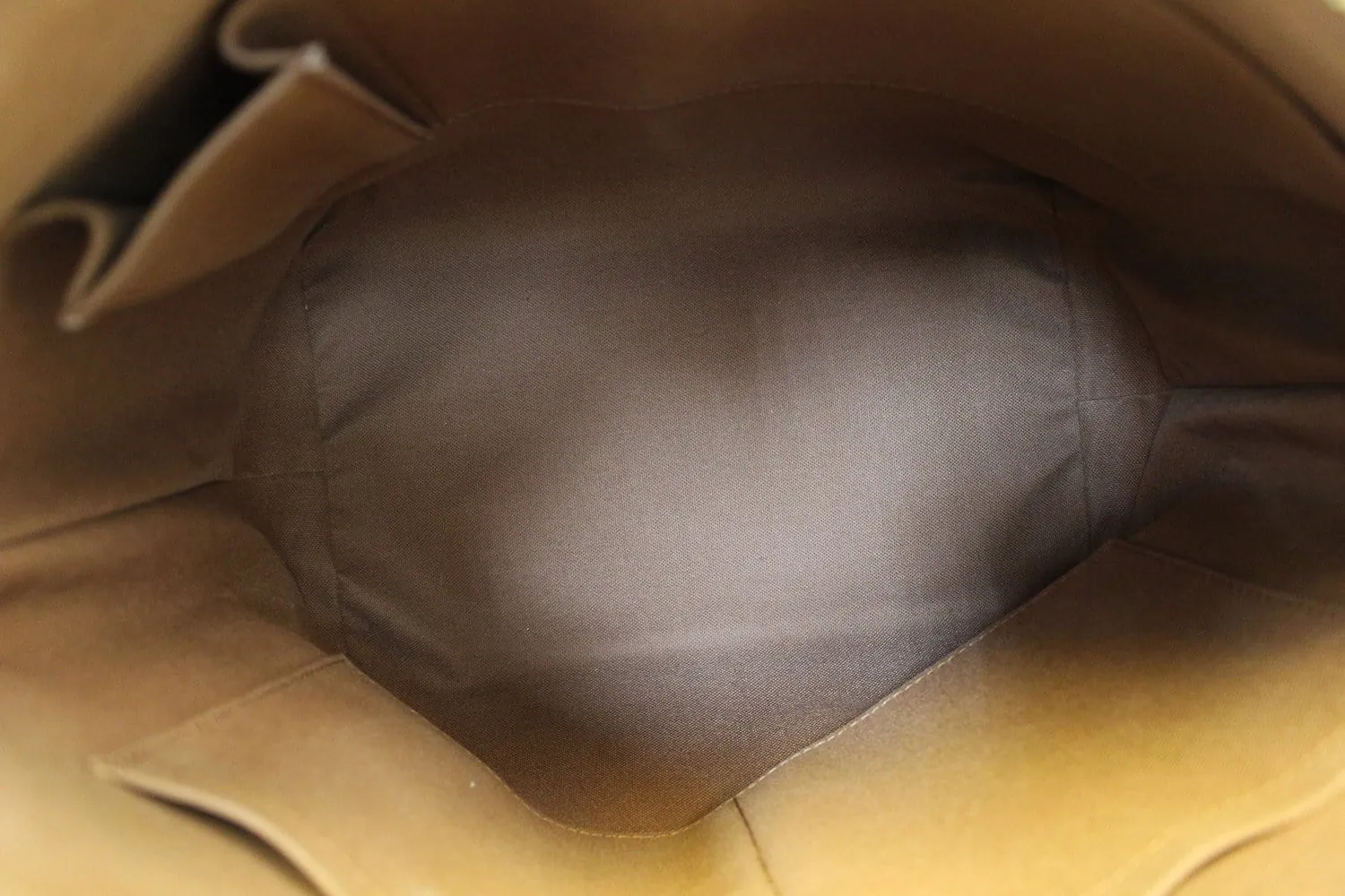 LOUIS VUITTON Monogram Canvas Palermo PM Brown Shoulder Bag