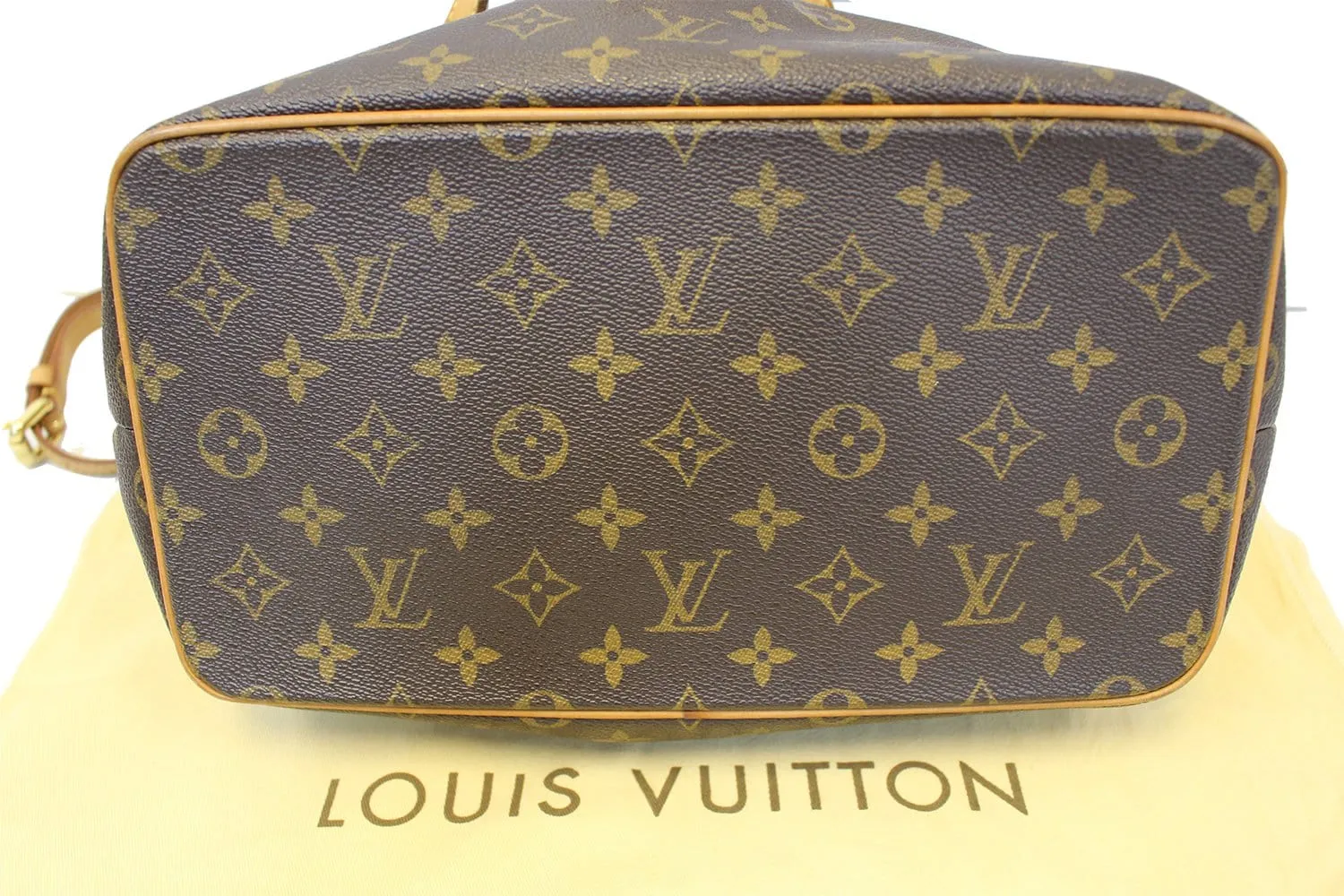 LOUIS VUITTON Monogram Canvas Palermo PM Brown Shoulder Bag