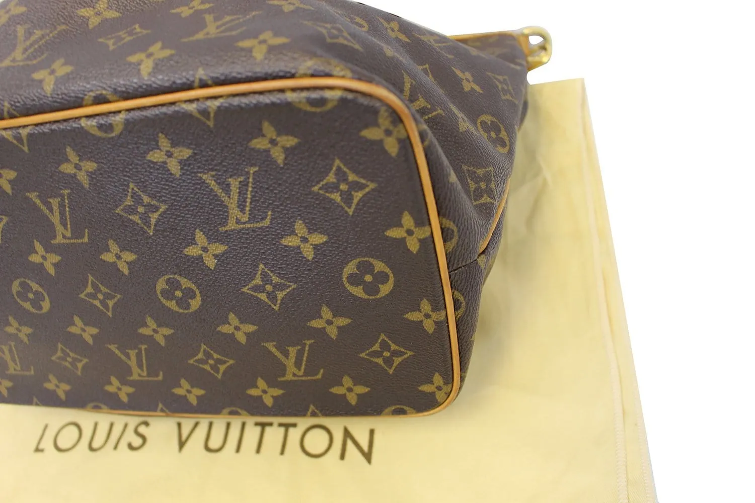 LOUIS VUITTON Monogram Canvas Palermo PM Brown Shoulder Bag