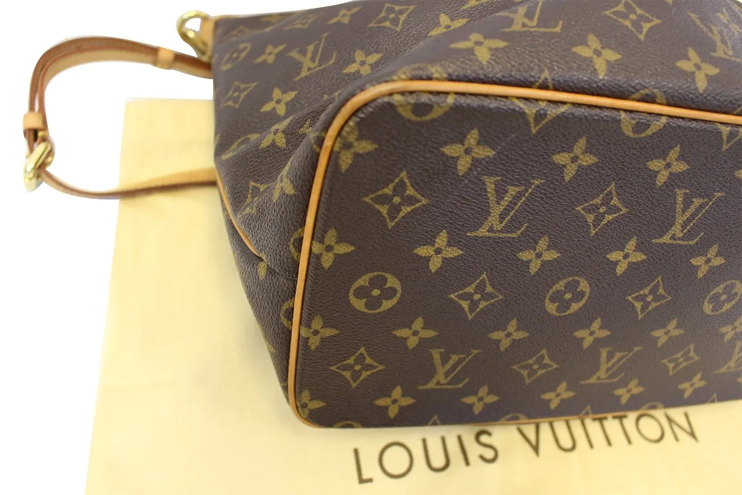 LOUIS VUITTON Monogram Canvas Palermo PM Brown Shoulder Bag