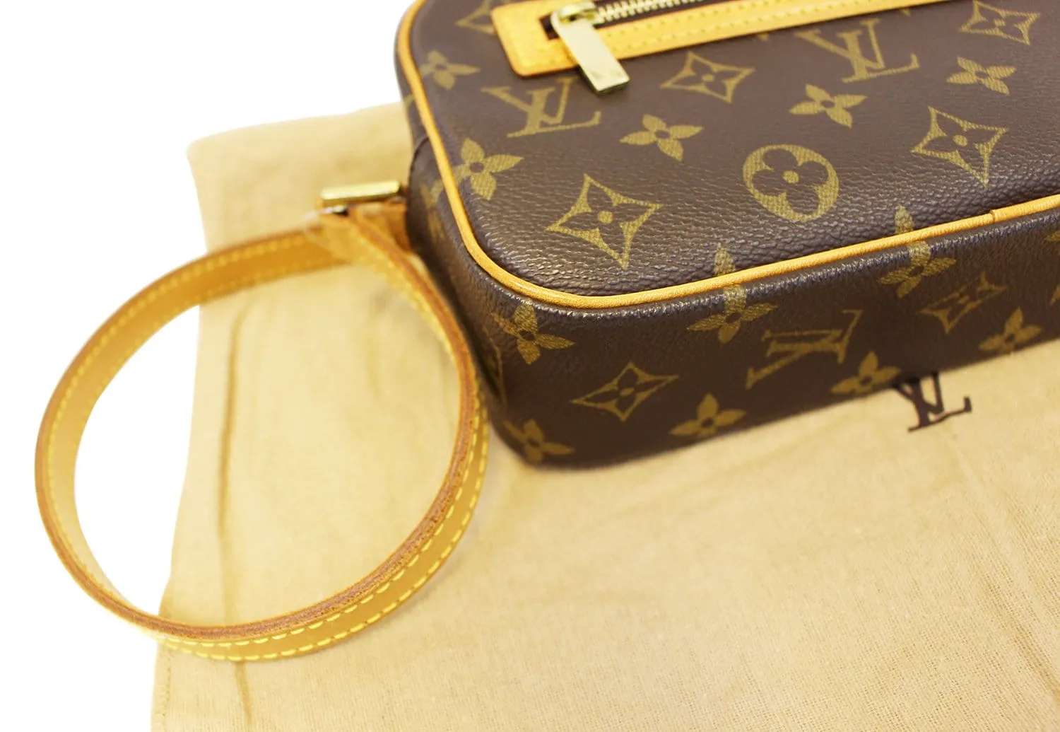 LOUIS VUITTON Monogram Canvas Pochette Cite Shoulder Bag