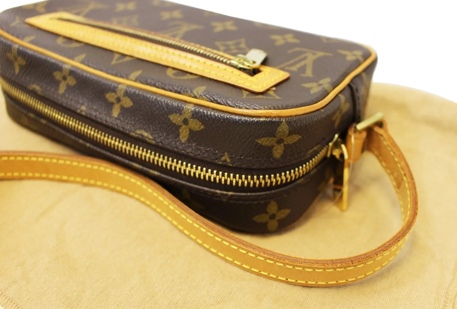LOUIS VUITTON Monogram Canvas Pochette Cite Shoulder Bag